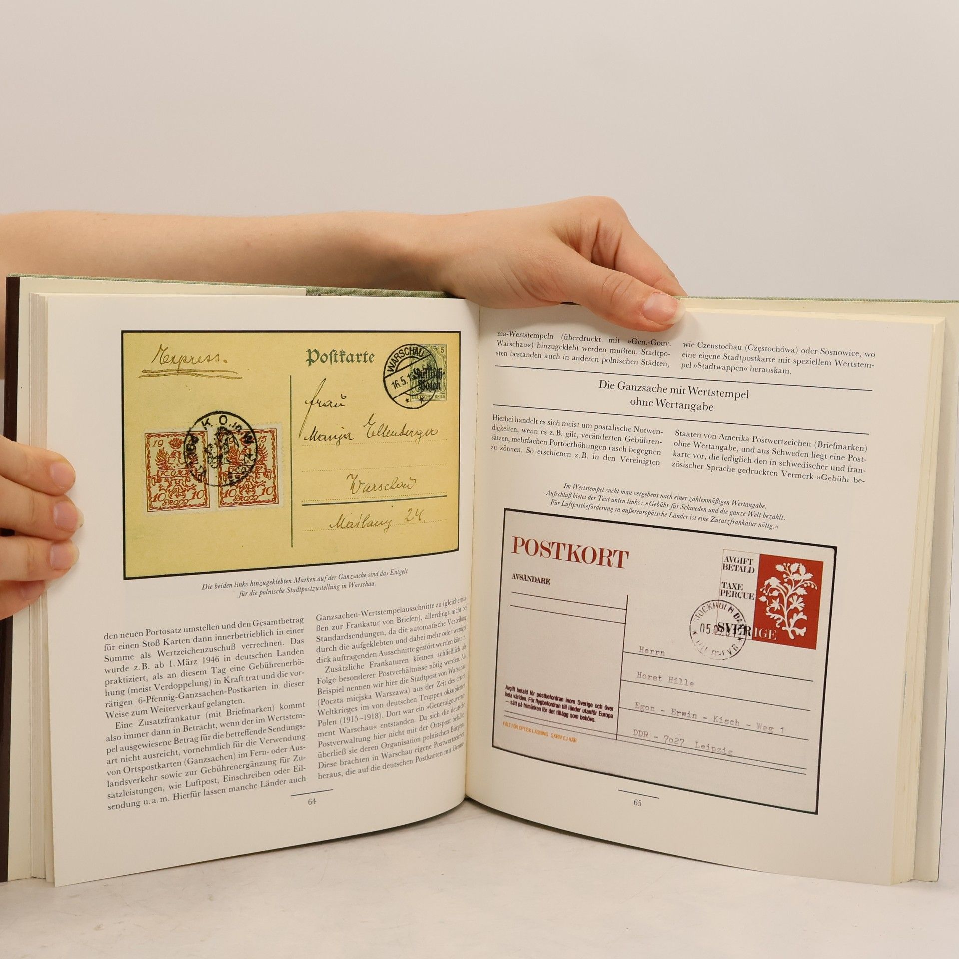 Horst Hille Postkarte genügt