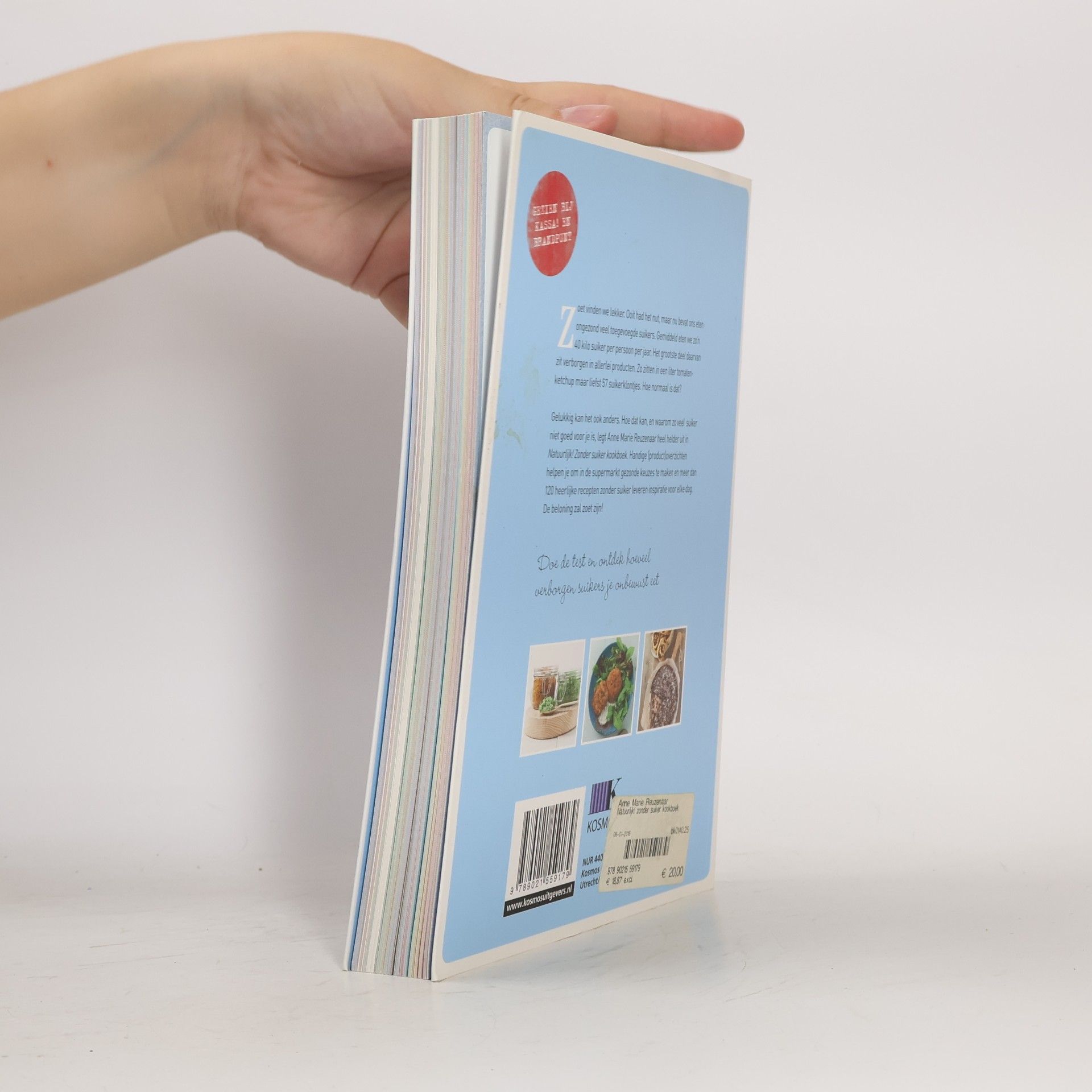 Anne Marie Reuzenaar Natuurlijk! Zonder suiker kookboek