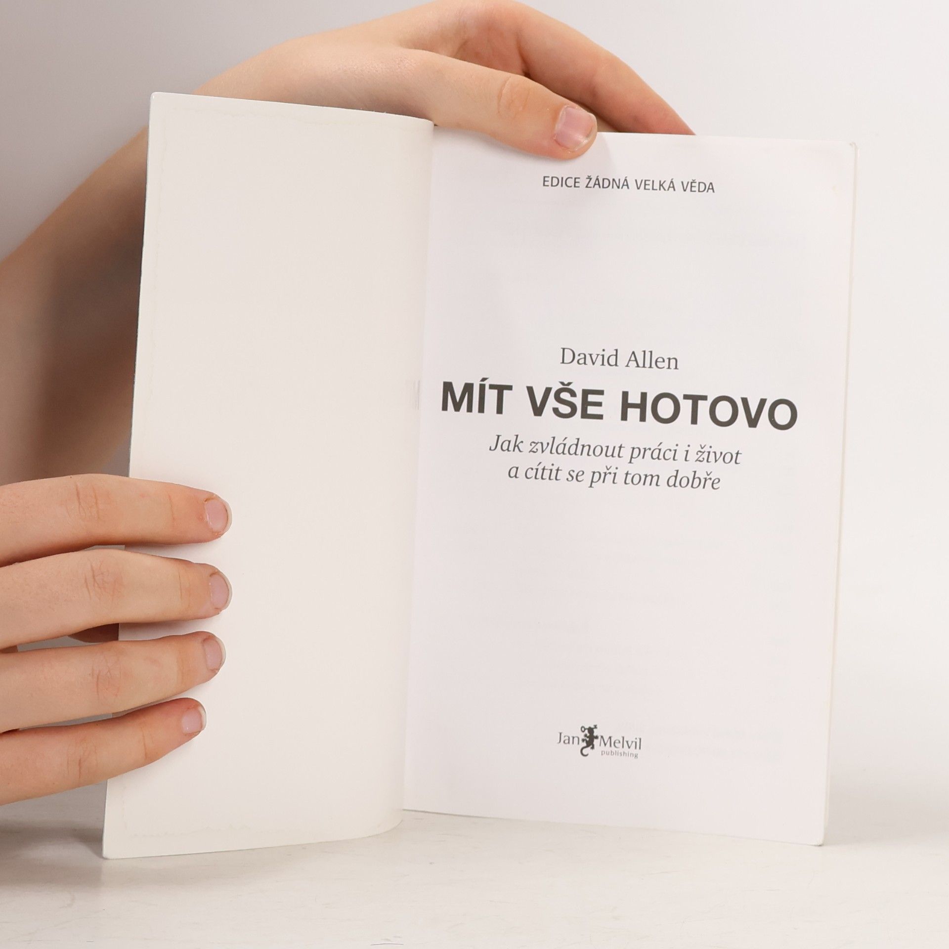 David Allen Mít vše hotovo