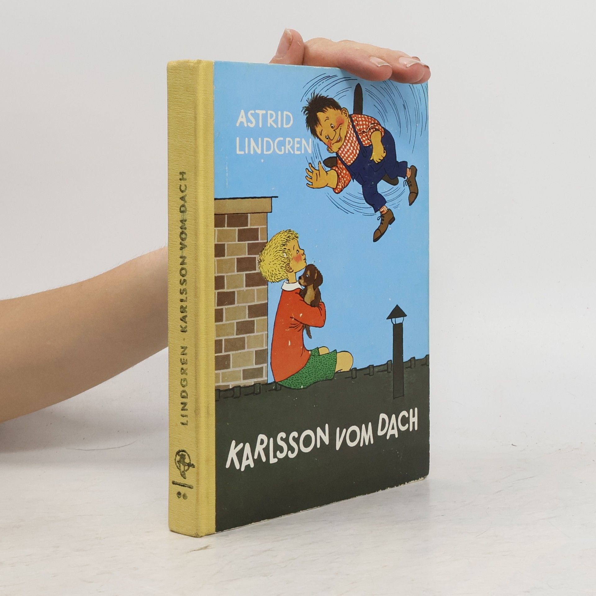 Astrid Lindgren Karlsson vom Dach