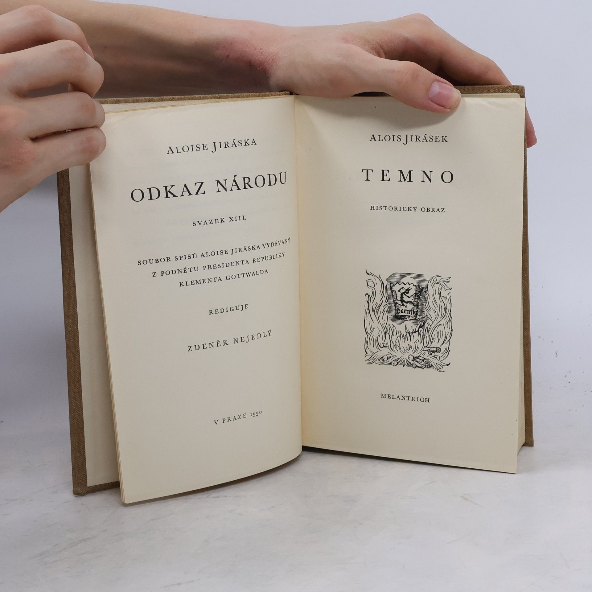 Alois Jirásek Temno