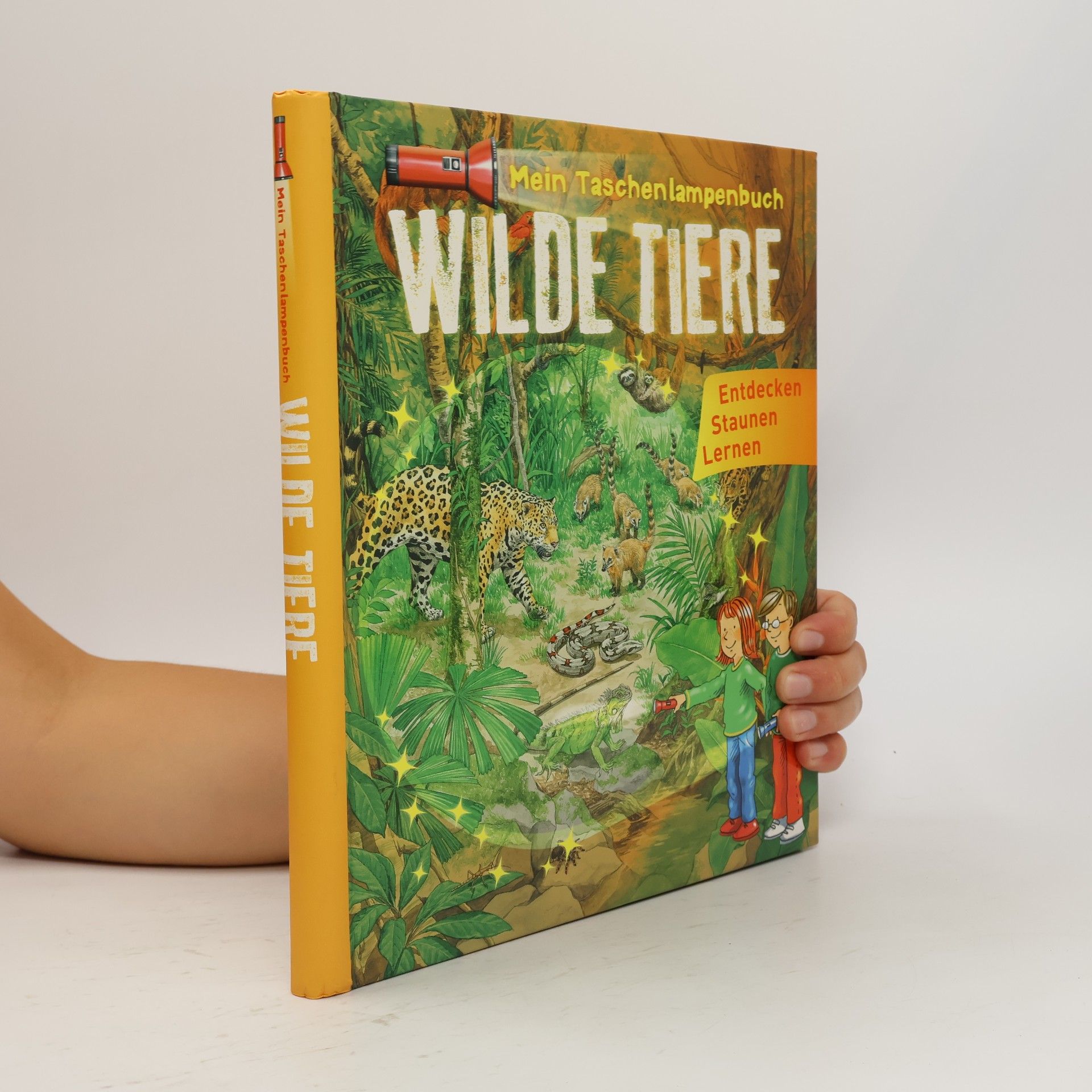 Autores varios Mein Taschenlampenbuch Wilde Tiere