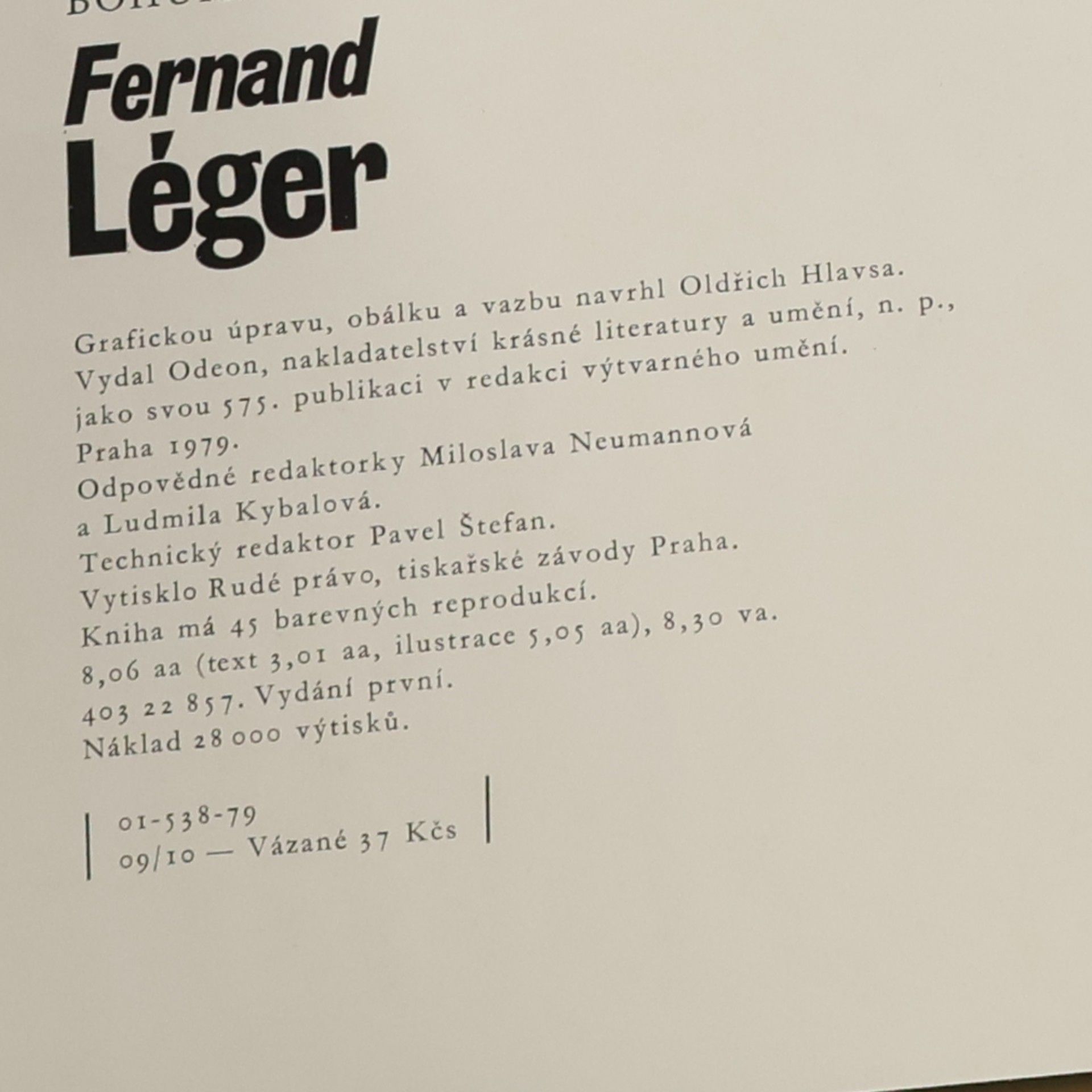 Bohumír Mráz Fernand Léger