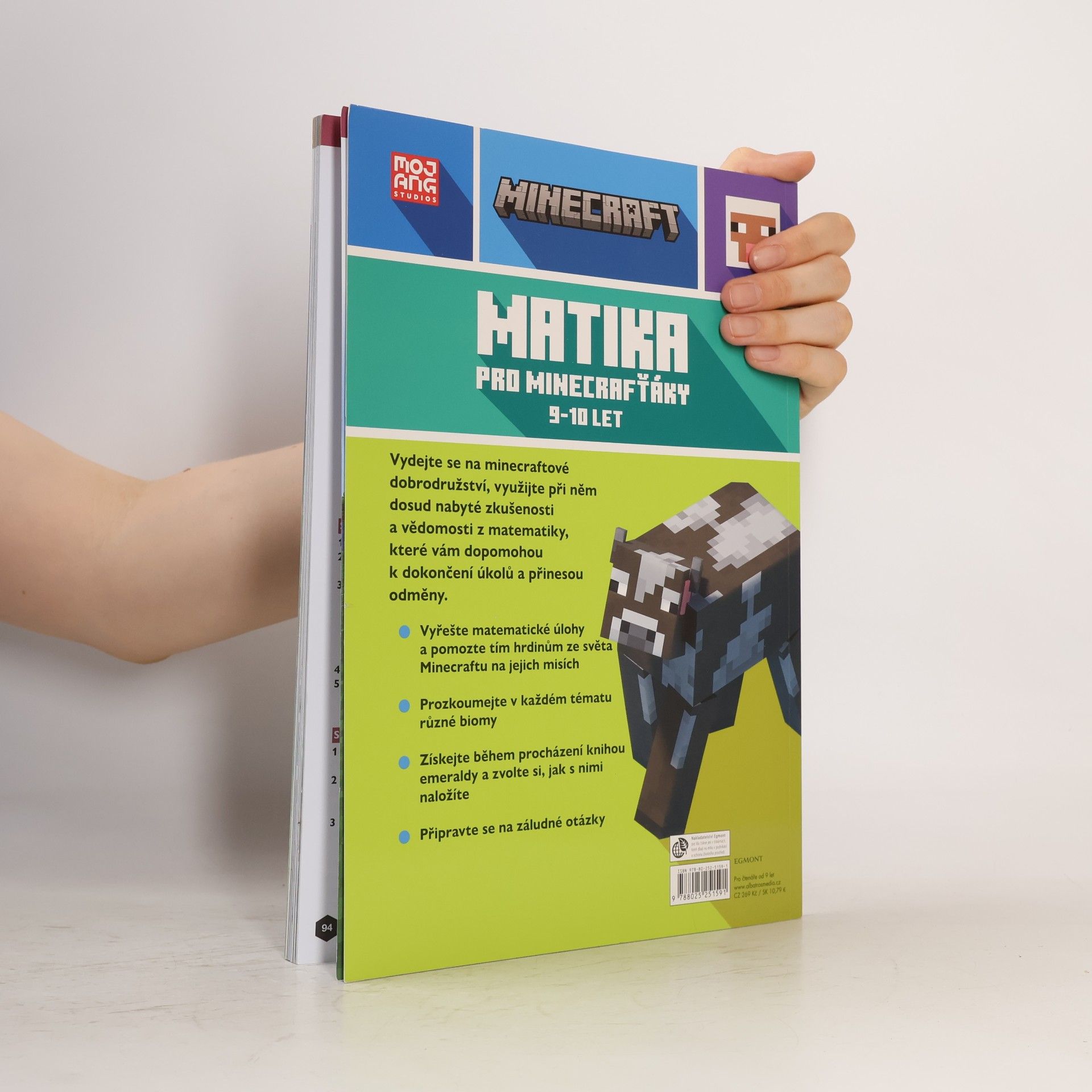 Kolektiv autorů Matika pro minecrafťáky 9-10 let