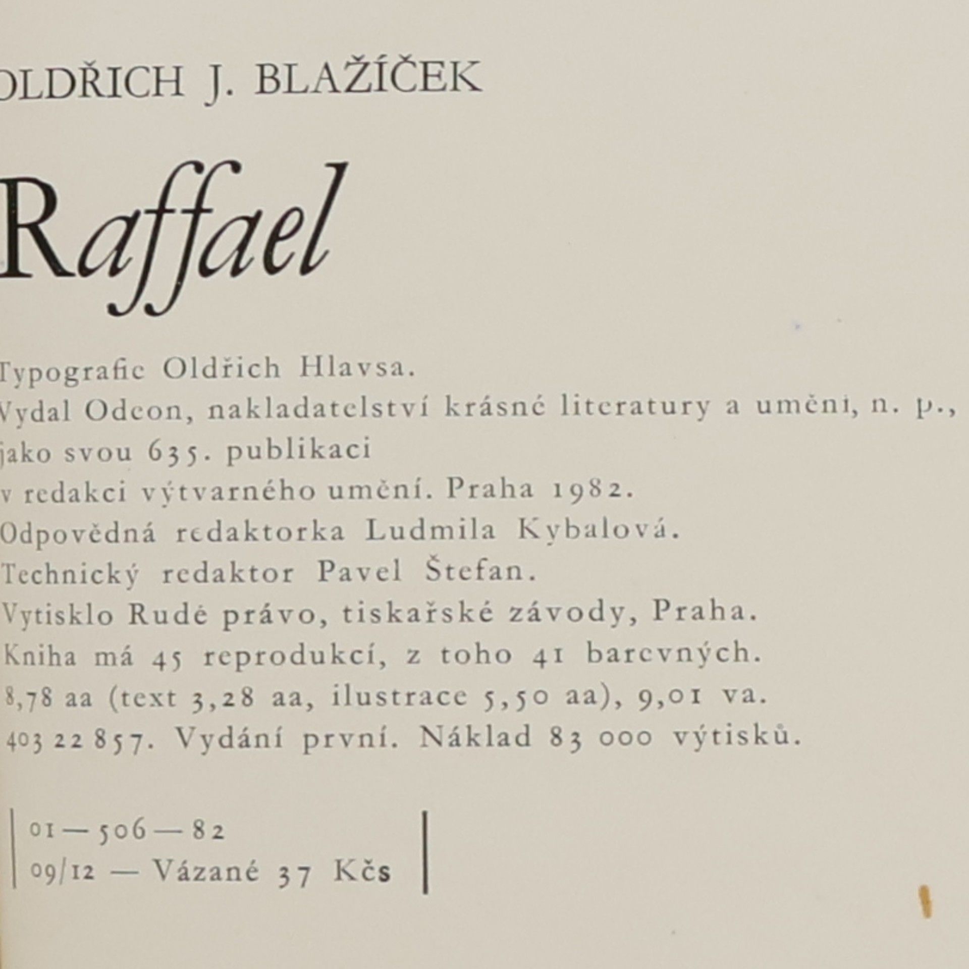 Oldřich J. Blažíček Raffael