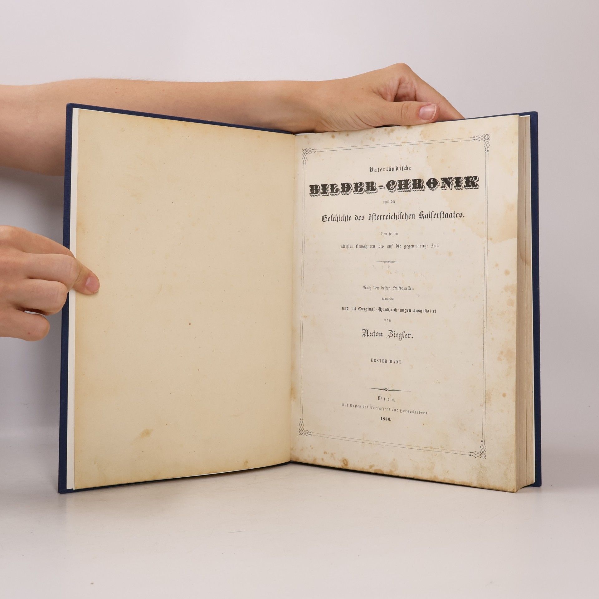 Anton Ziegler Vaterländische Bilder-Chronik 1