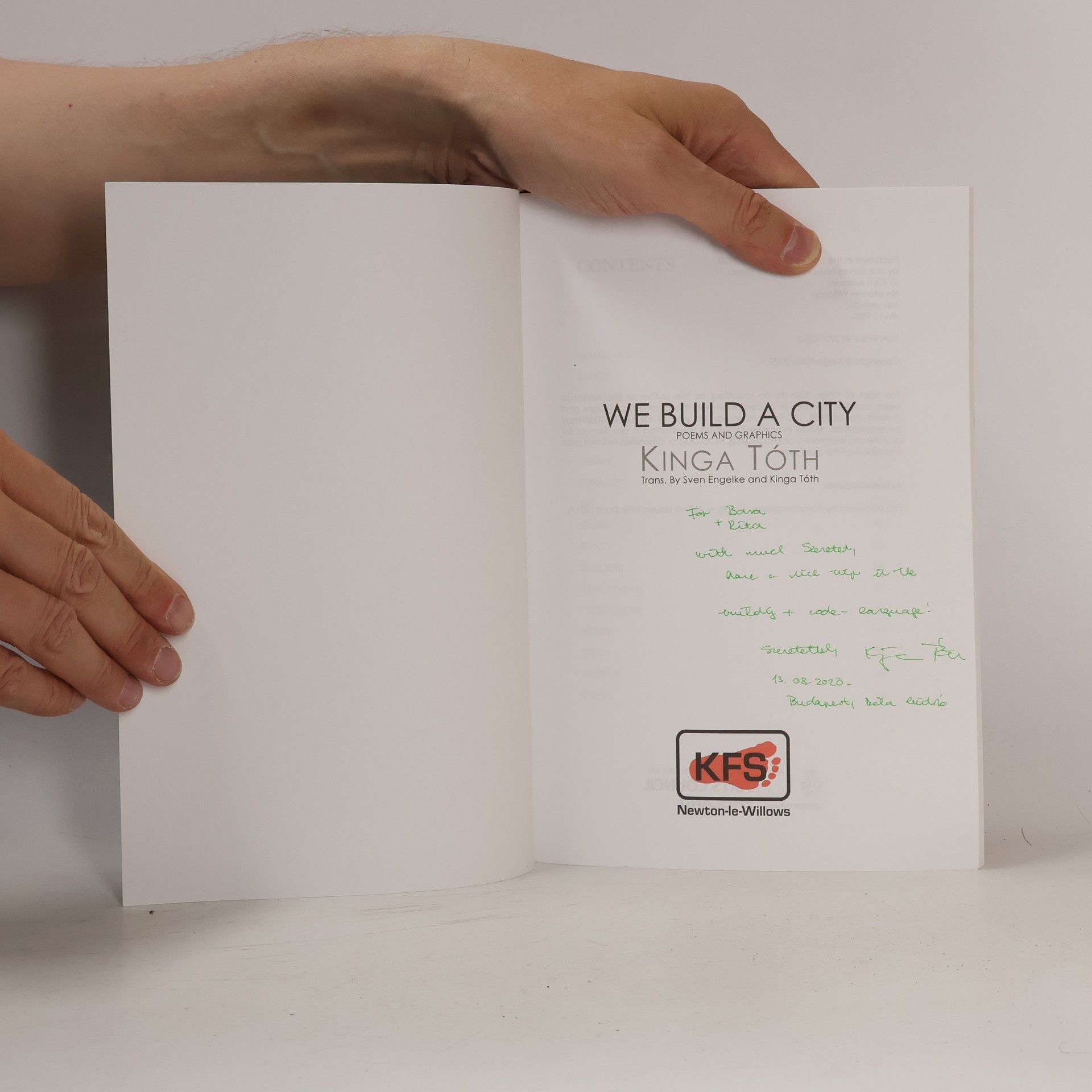 Kinga Tóth We Build a City