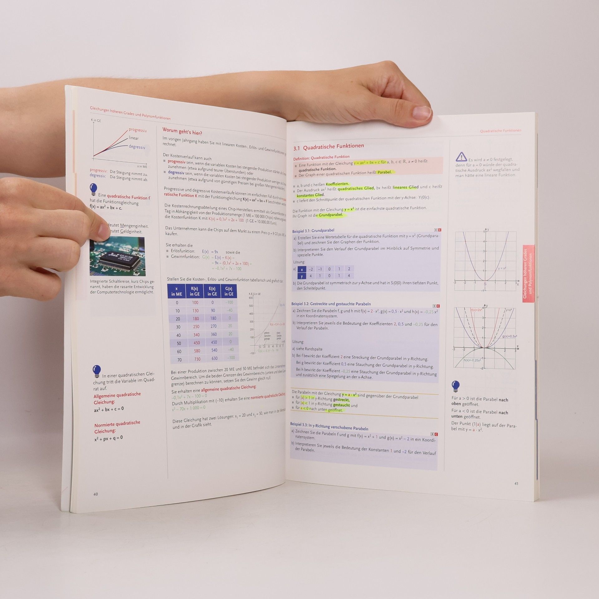 Friedrich Tinhof Mathematik II HLW/HLM/HLK - Erklärungen, Aufgaben, Lösungen, Formeln