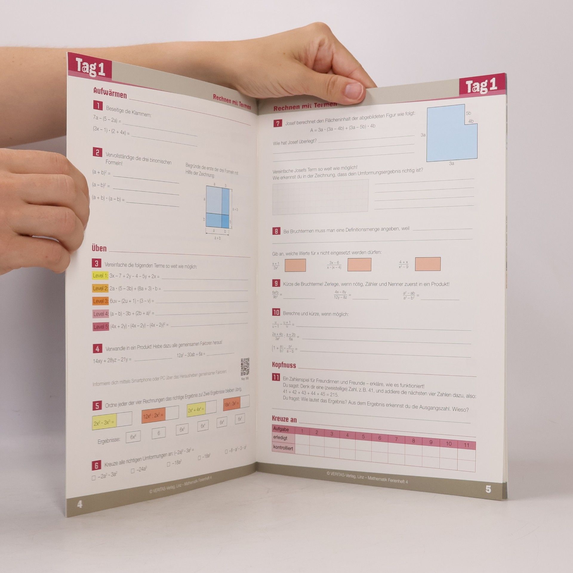 Claudia Sendner Ferienheft Mathematik 4. Klasse