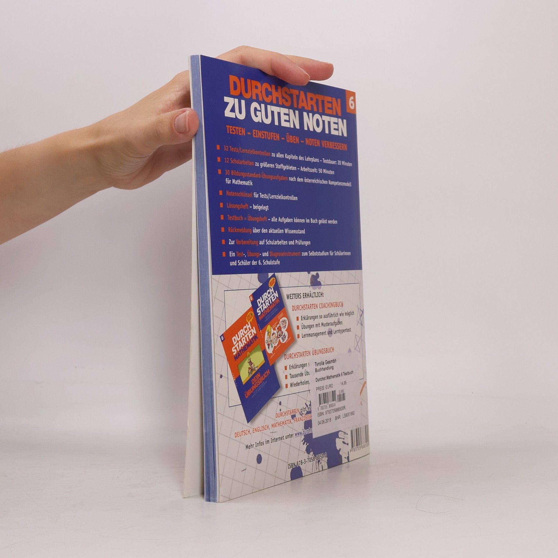 Mone Crillovich-Cocoglia Durchstarten Mathematik - 6: Testbuch für die 6. Schulstufe