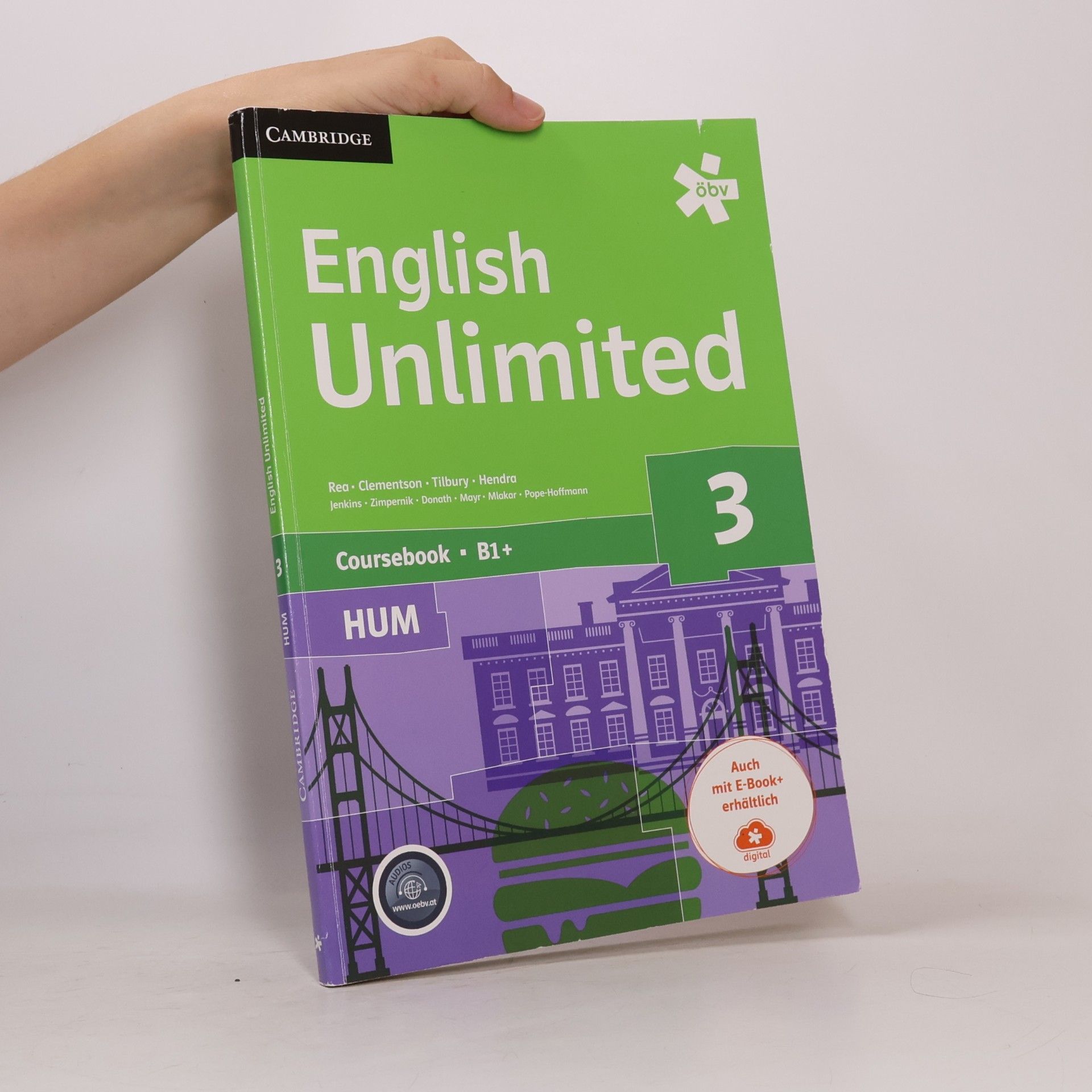 Dr. Andrea Zimpernik English Unlimited HUM 3, Schülerbuch + E-Book - Coursebook B1+