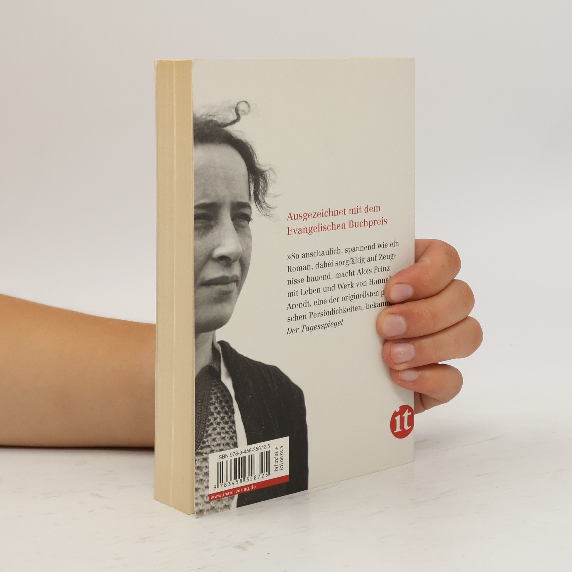 Alois Prinz Hannah Arendt oder Die Liebe zur Welt