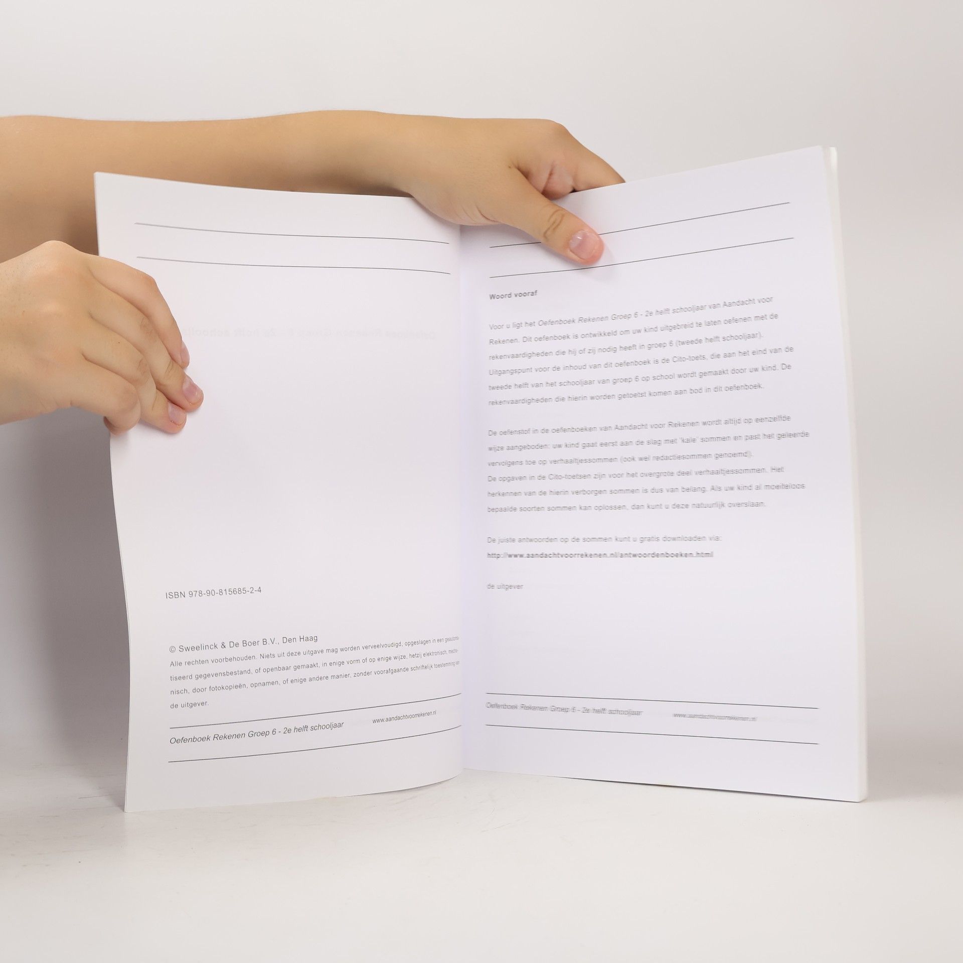 Aandacht voor rekenen: Oefenboek