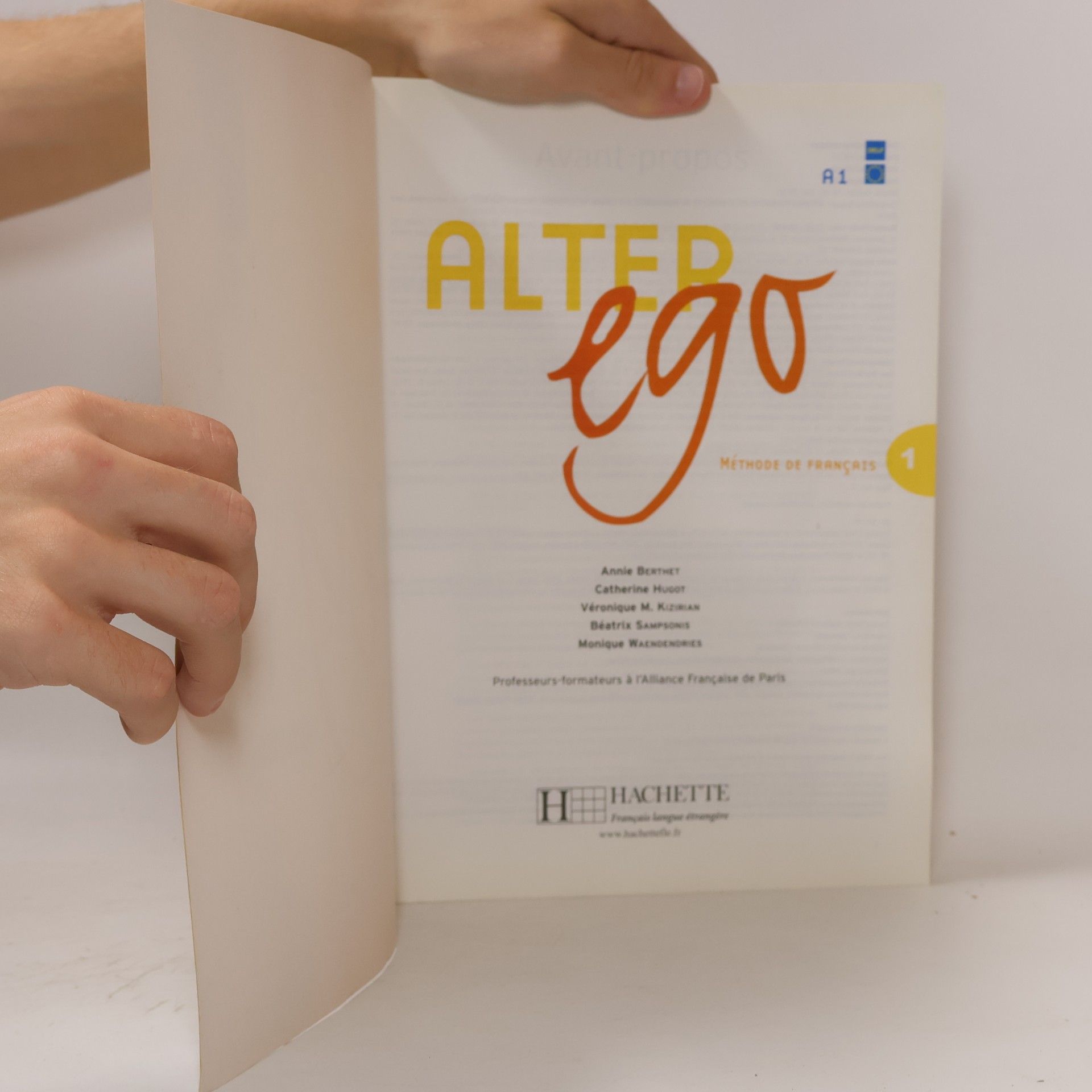 Kolektiv autorů Alter ego. Méthode de Français. 1, A1