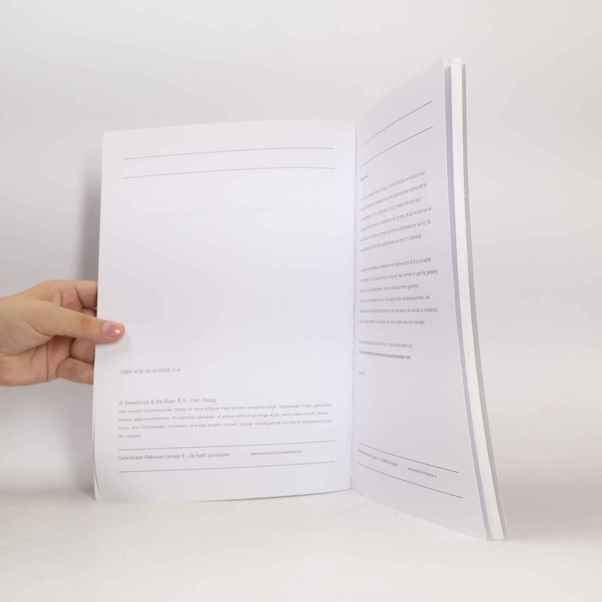Aandacht voor Rekenen: Oefenboek: Afgestemd op de Cito-toetsen / IEP-toetsen Eind Groep 6 (E6)