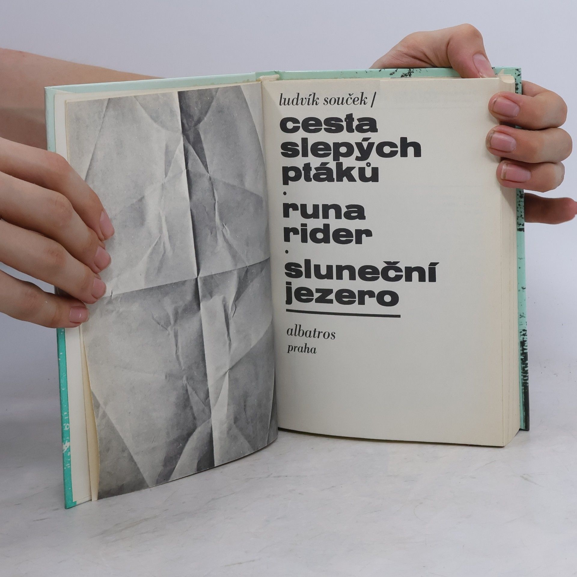 Ludvík Souček Cesta slepých ptáků. Runa rider. Sluneční jezero