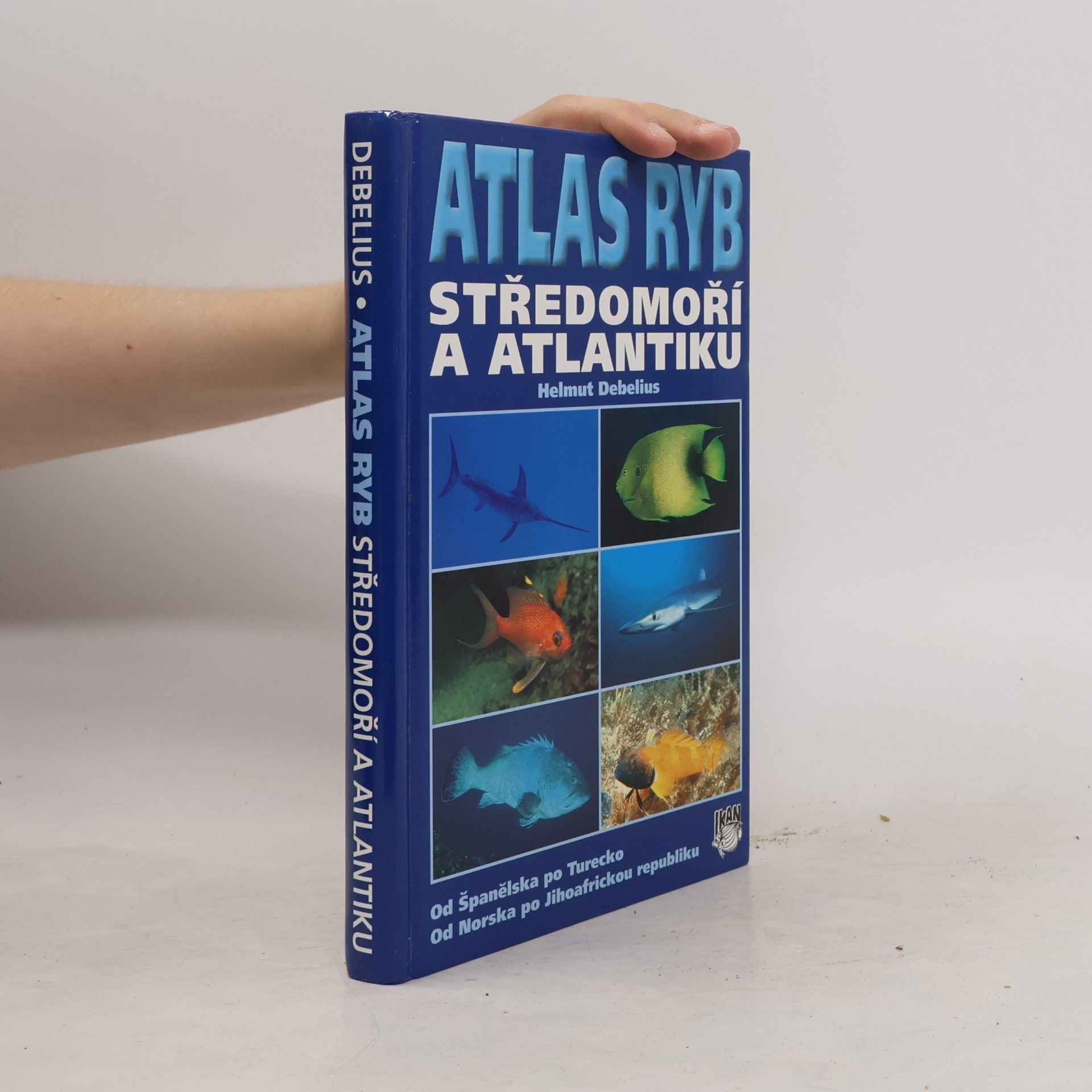 Helmut Debelius Atlas ryb středomoří a Atlantiku