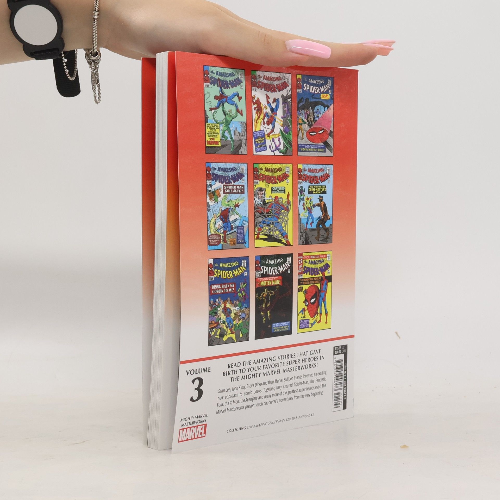Stan Lee Mighty Marvel Masterworks: The Amazing Spider-Man Vol. 3