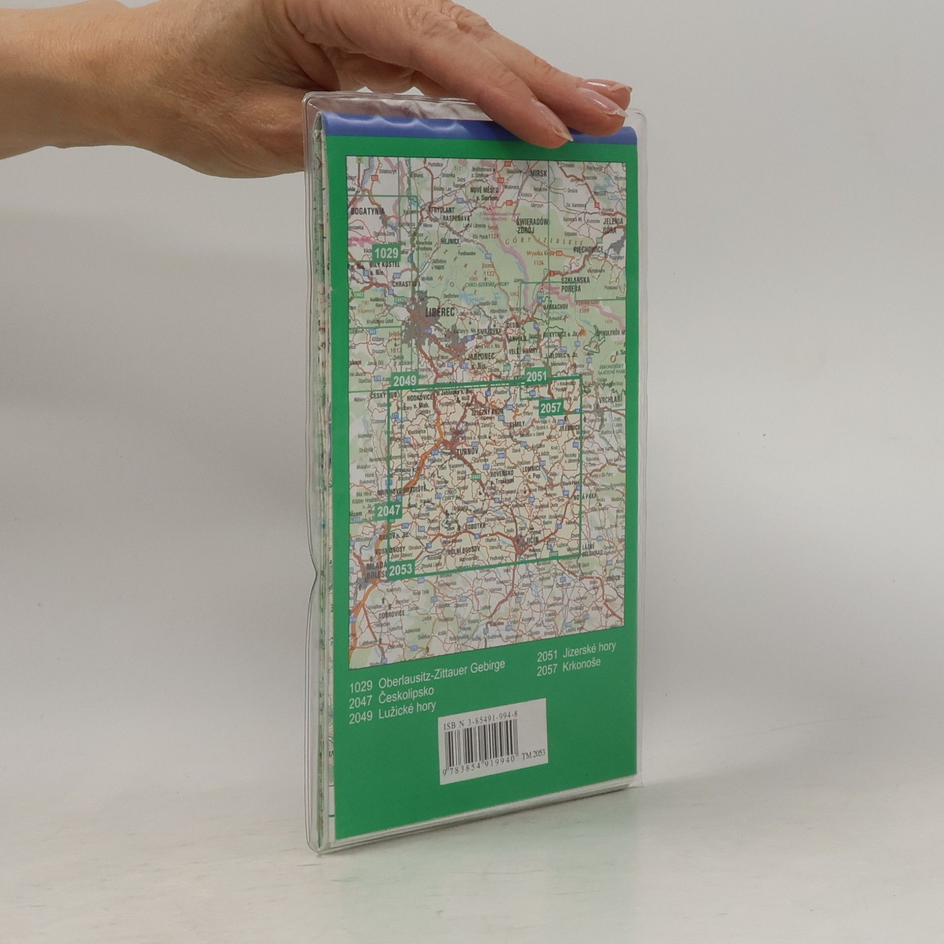 Autorenkollektiv Turistická mapa 2053. Wander - und Radwanderkarte