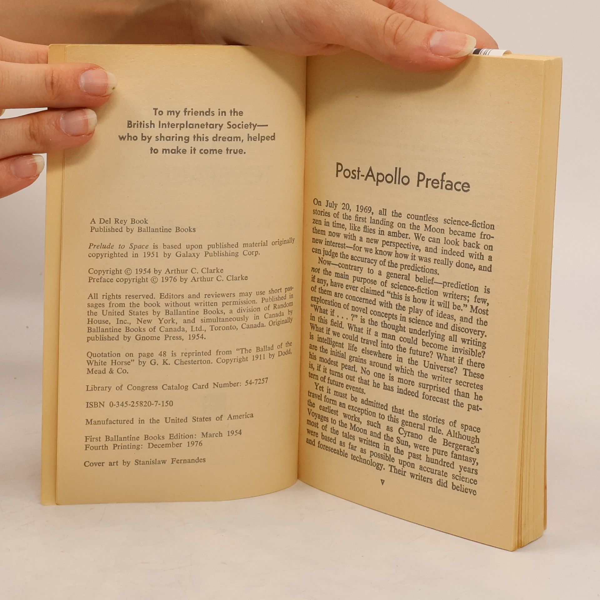 Arthur C. Clarke Prelude to Space