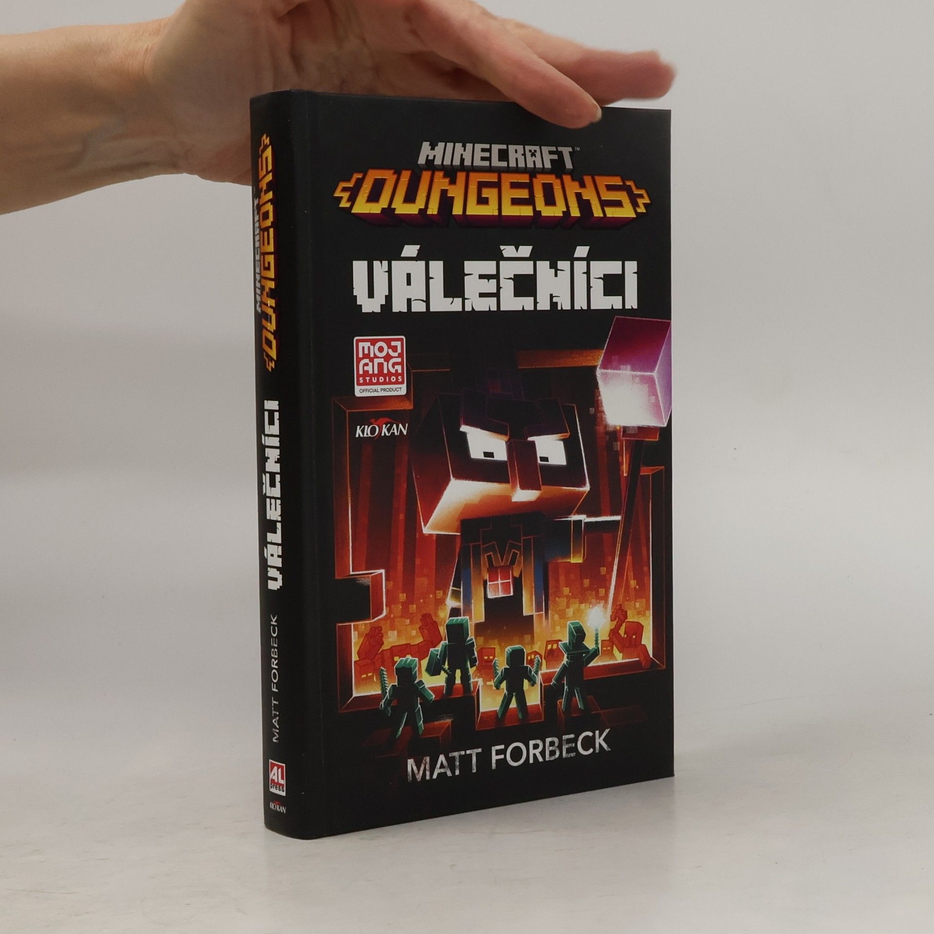 Matt Forbeck Minecraft Dungeons. Válečníci