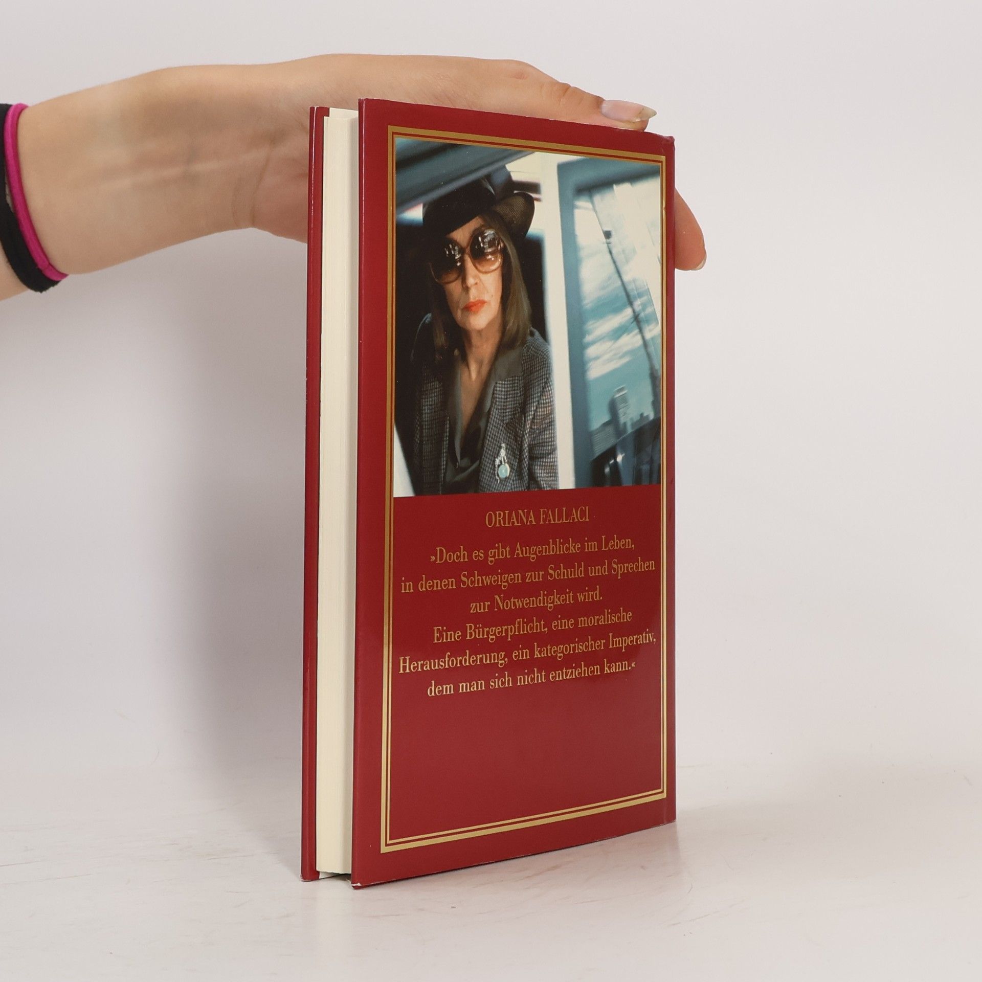 Oriana Fallaci Die Wut und der Stolz