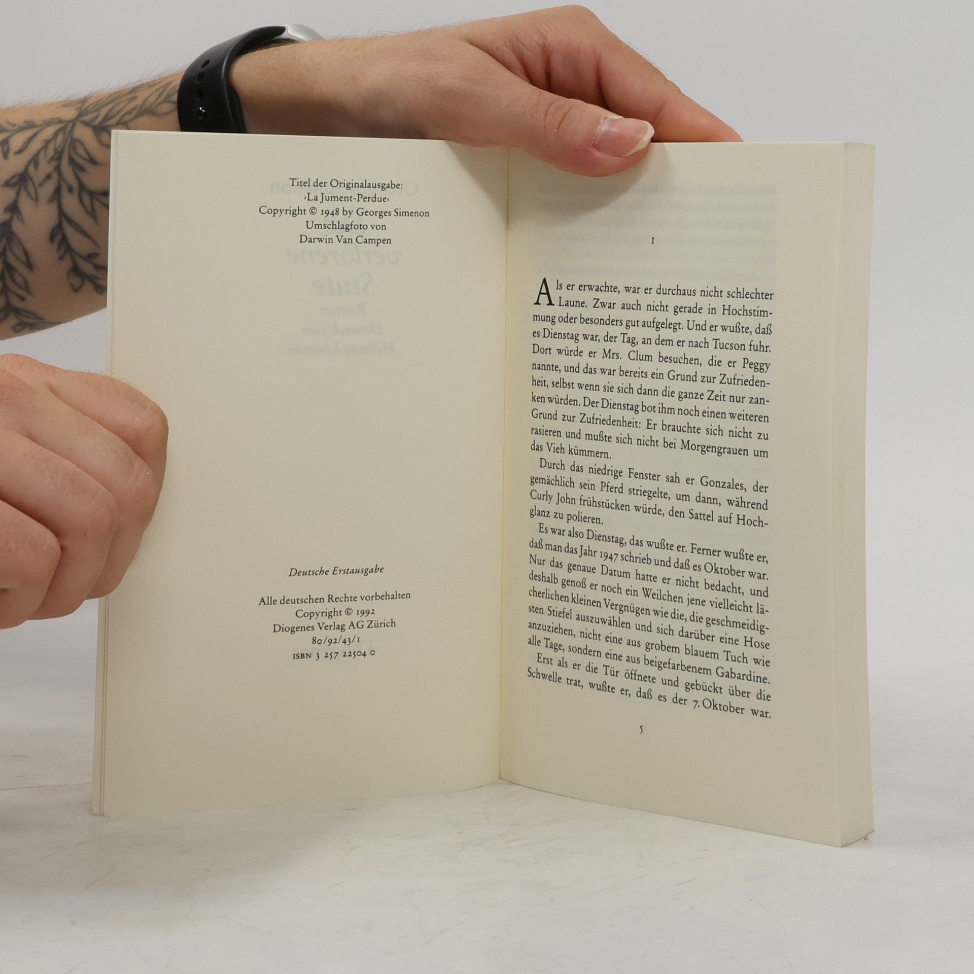 Georges Simenon Die verlorene Stute