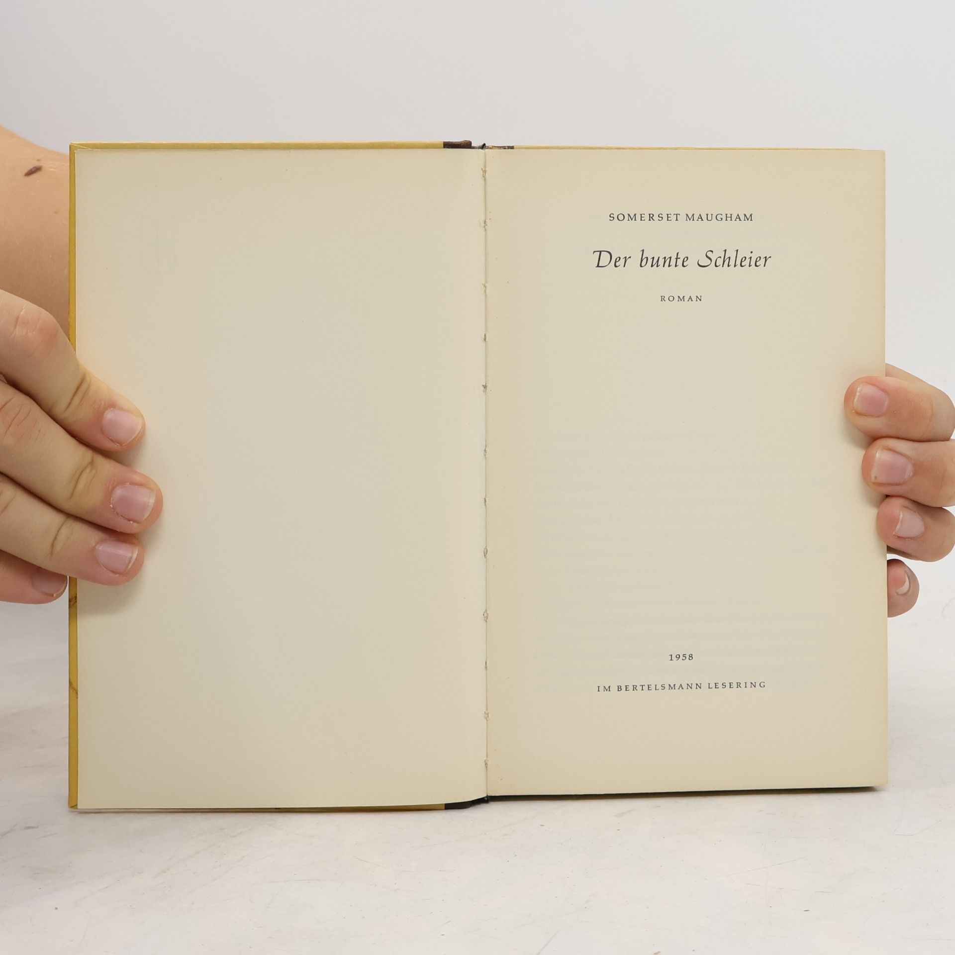 William Somerset Maugham Der bunte Schleier