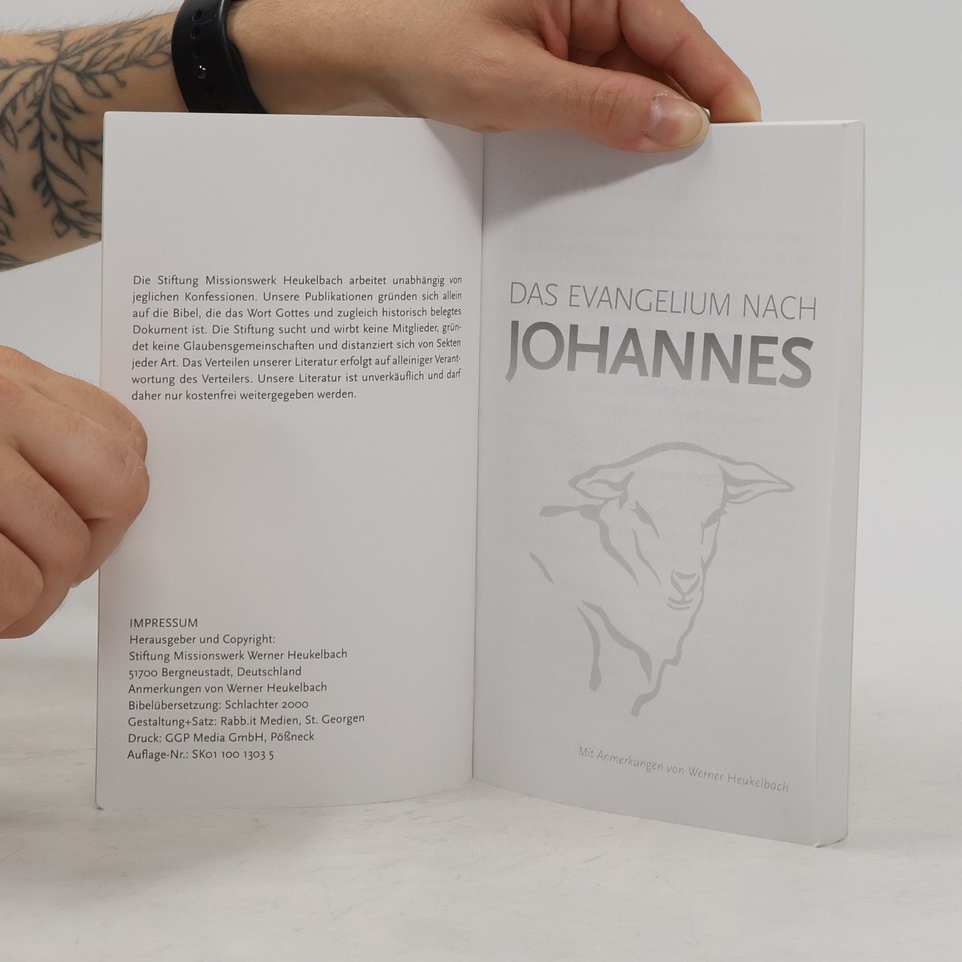 Collectif d'auteurs Der Evangelium nach Johannes