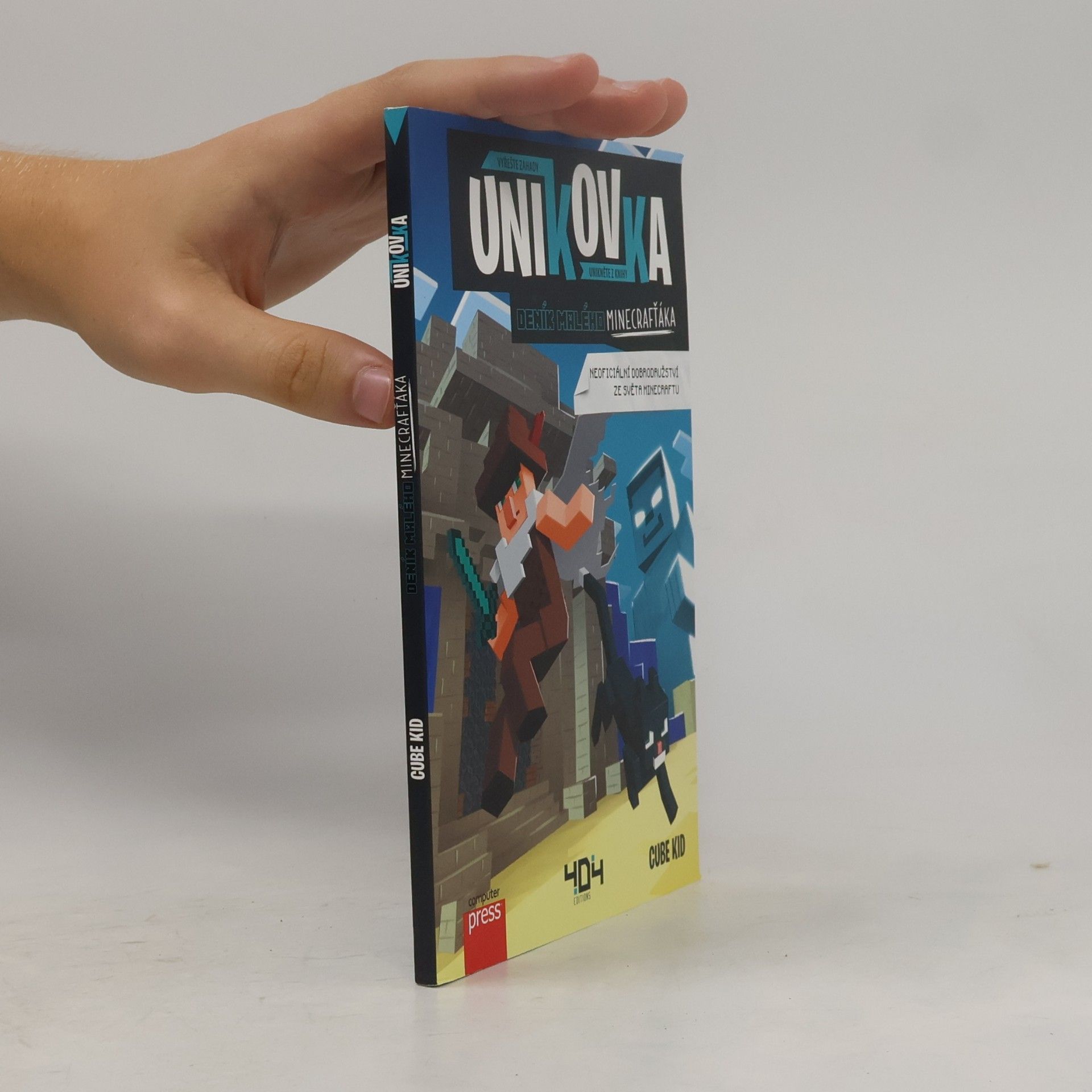 Alain T. Puyssegur Únikovka : deník malého Minecrafťáka : vyřešte záhady : unikněte z knihy