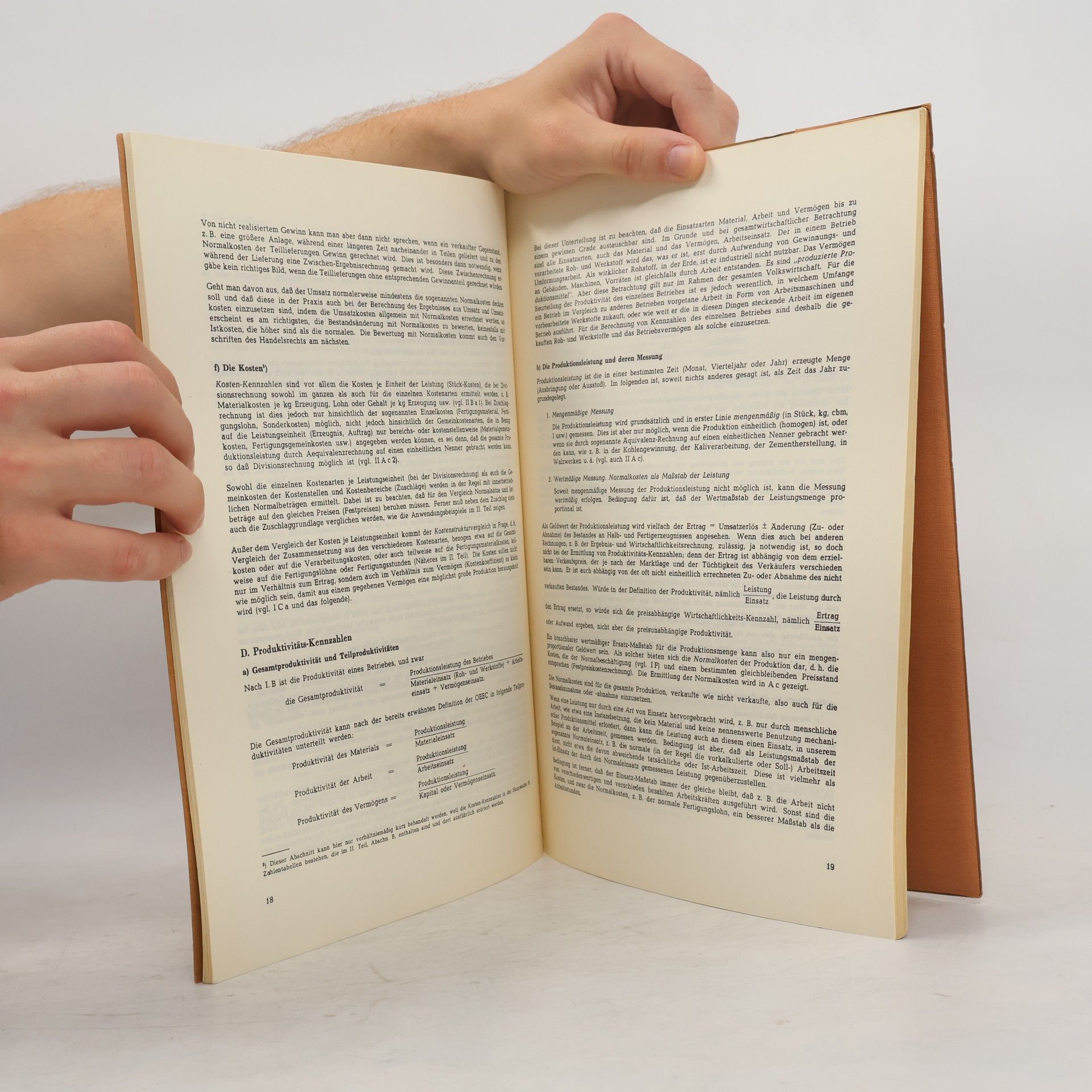 Otto Schulz-Mehrin Betriebswirtschaftliche Kennzahlen als Mittel zur Betriebskontrolle und Betriebsführung