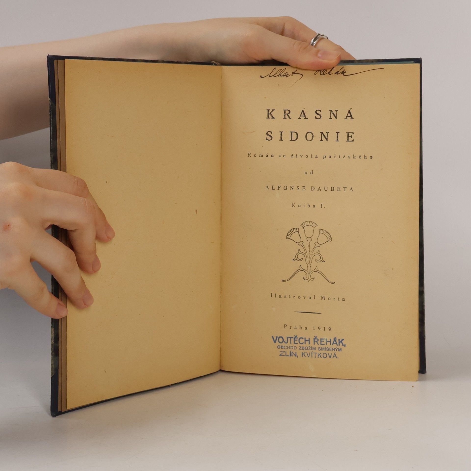 Alphonse Daudet Krásná Sidonie I