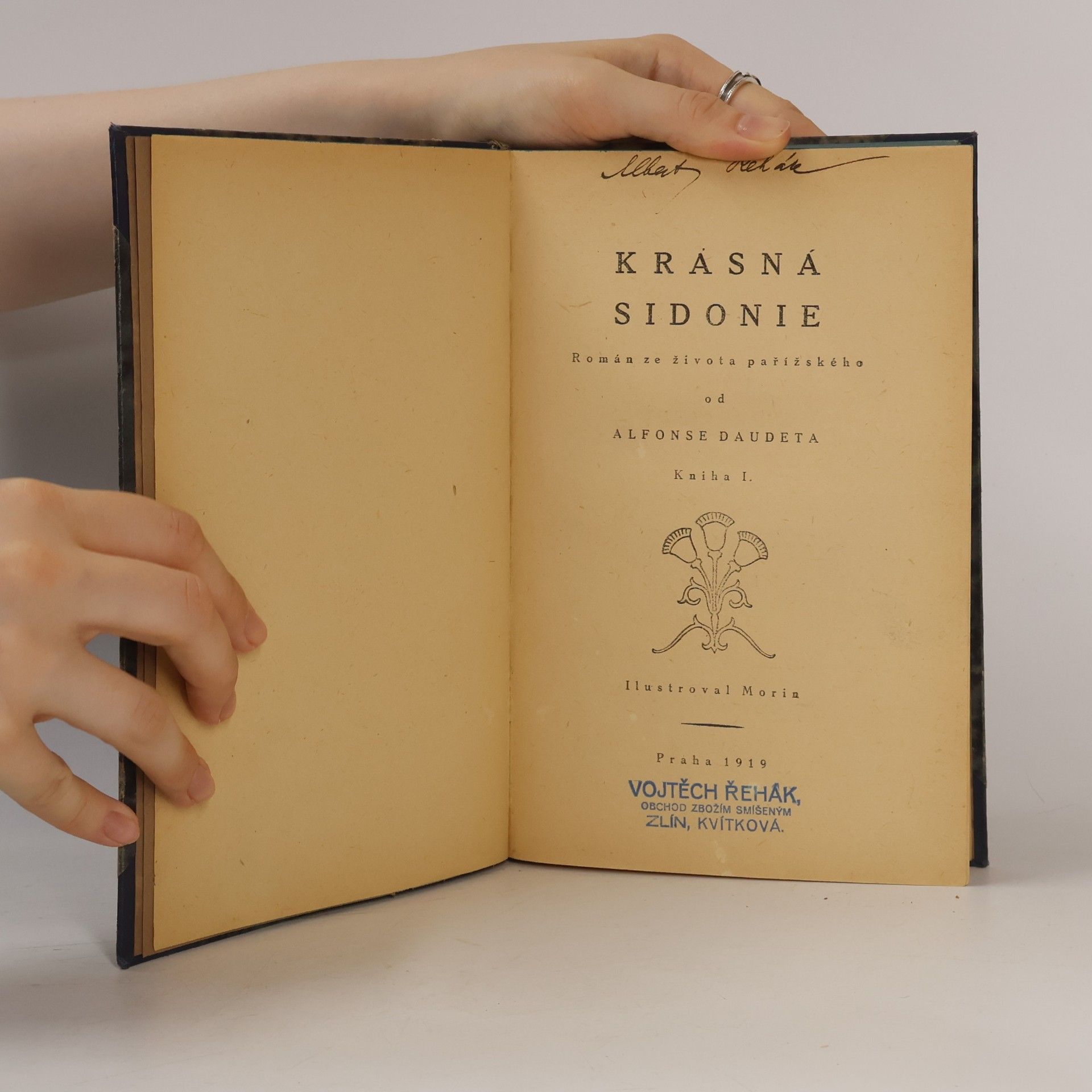 Alphonse Daudet Krásná Sidonie I