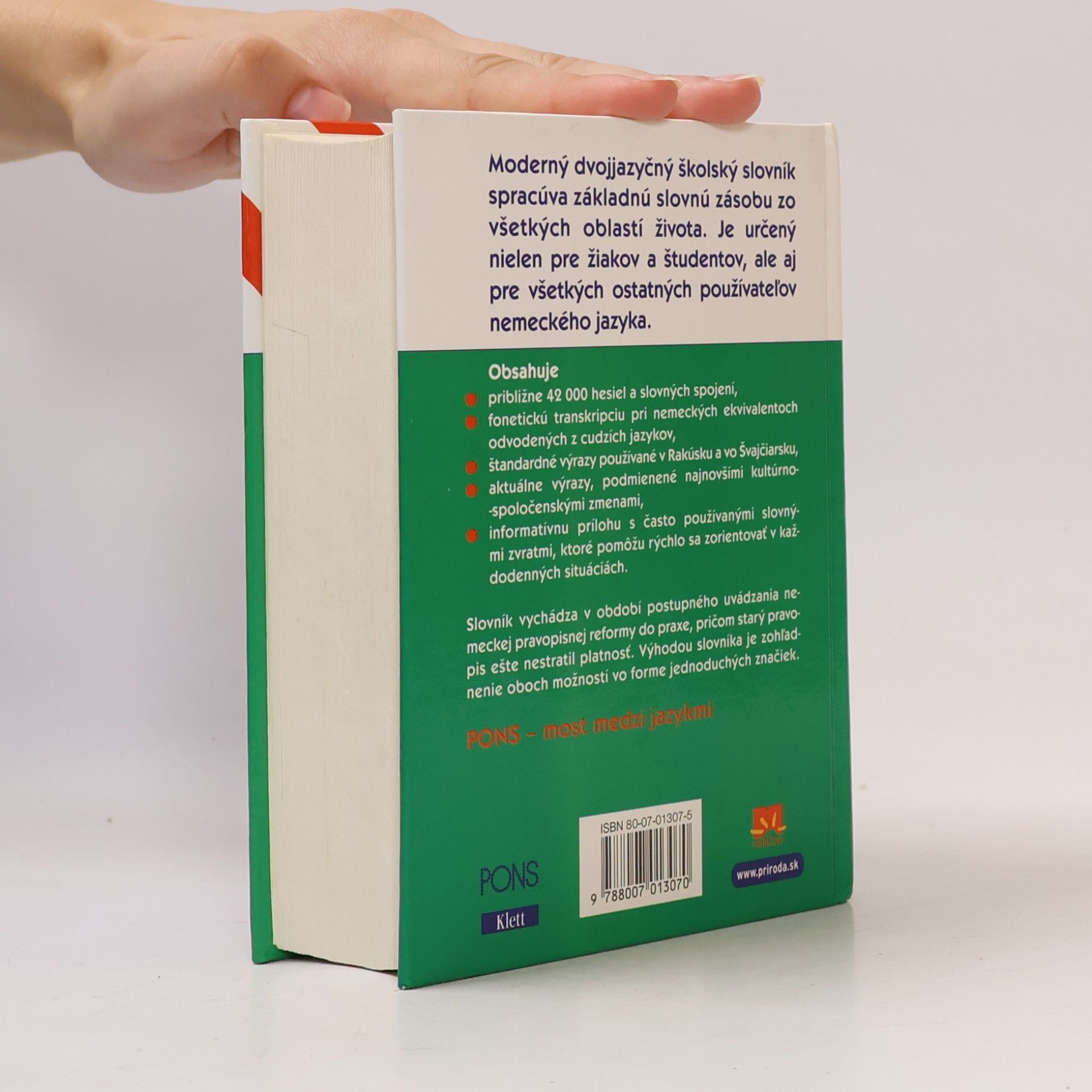 Autorenkollektiv Nemecko-slovenský, slovensko-nemecký školský slovník