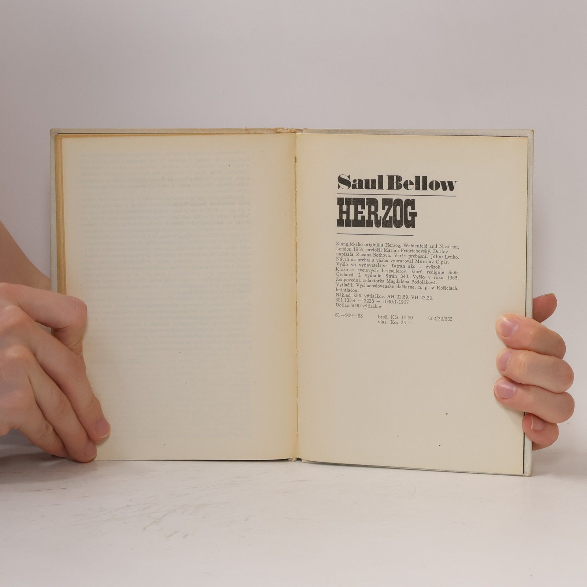Saul Bellow Herzog
