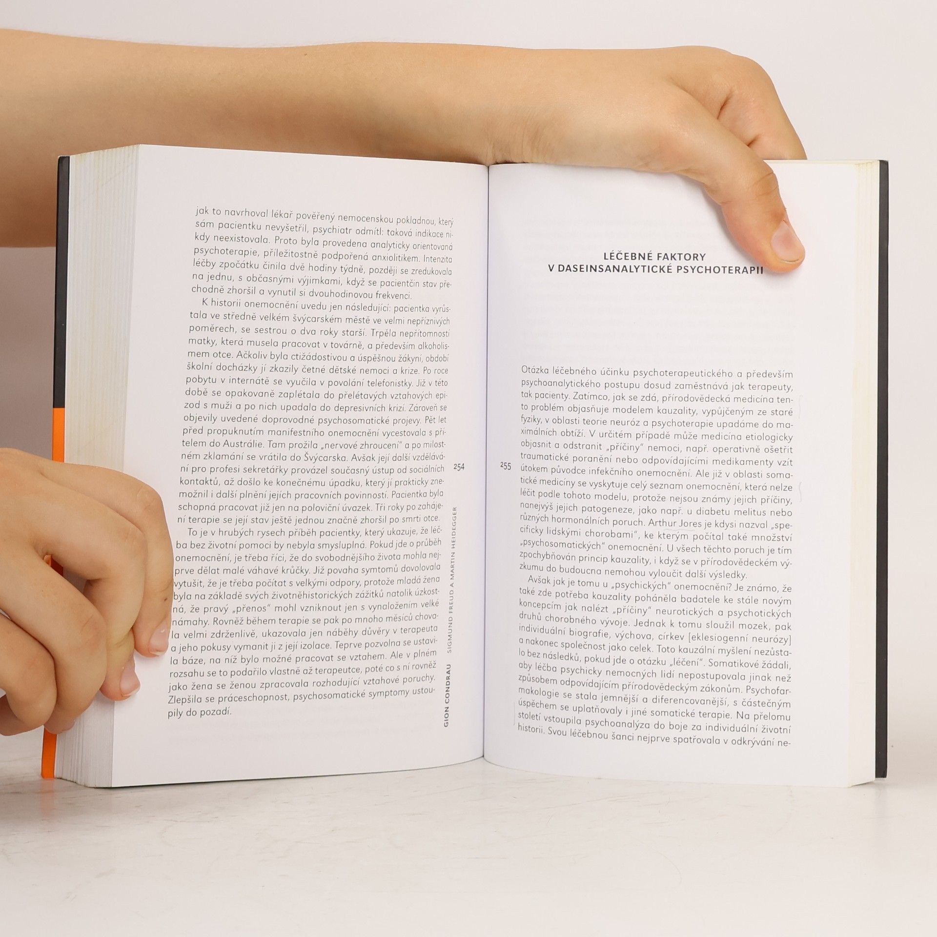 Gion Condrau Sigmund Freud & Martin Heidegger : daseinsanalytická teorie neuróz a psychoterapie