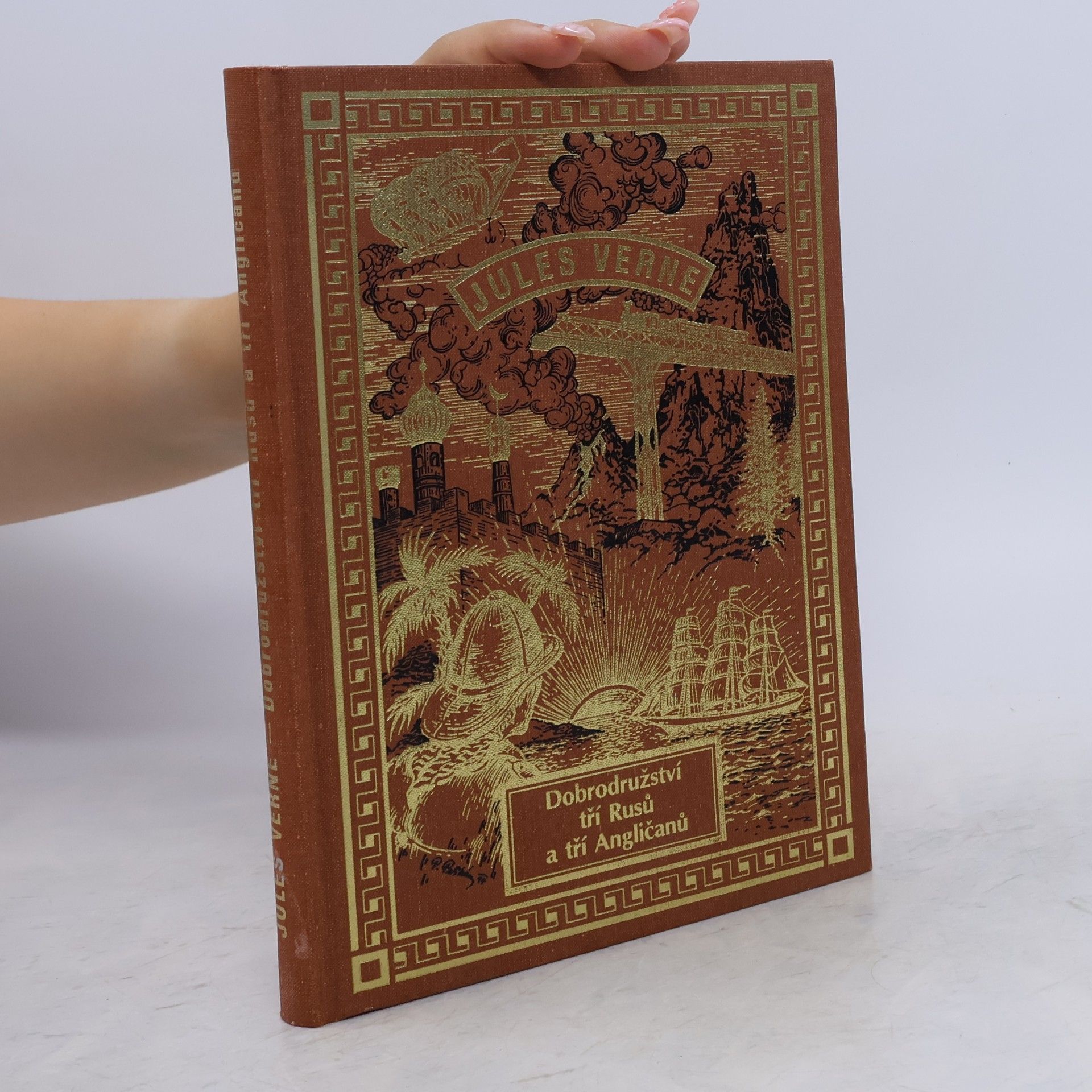 Jules Verne Dobrodružství tří Rusů a tří Angličanů v Jižní Africe