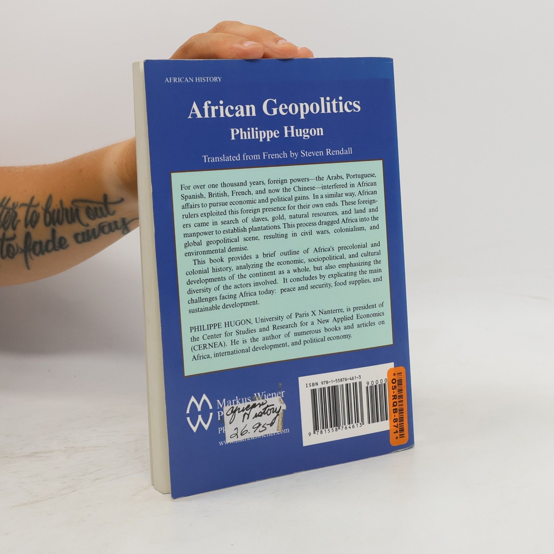 Philippe Hugon African Geopolitics