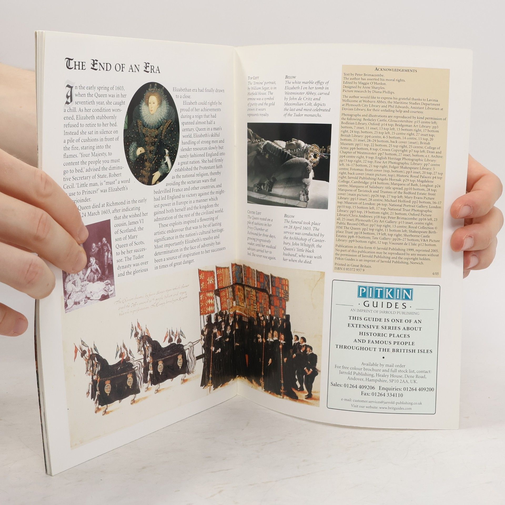 Peter Brimacombe Pitkin Guides: The Elizabethans