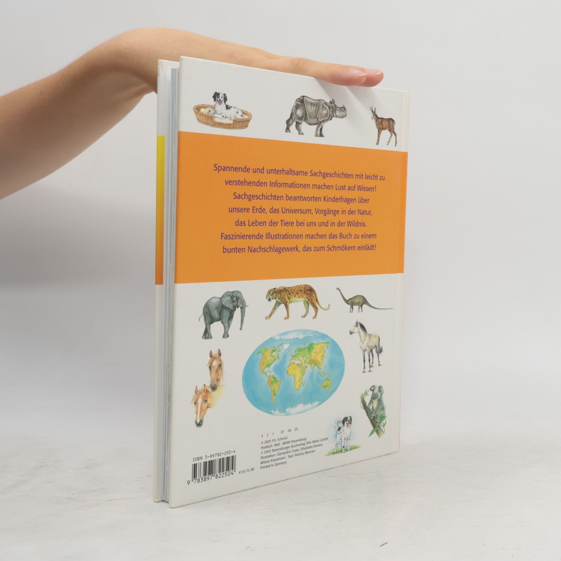 Giampietro Costa Natur und Tiere - mein erstes Wissensbuch