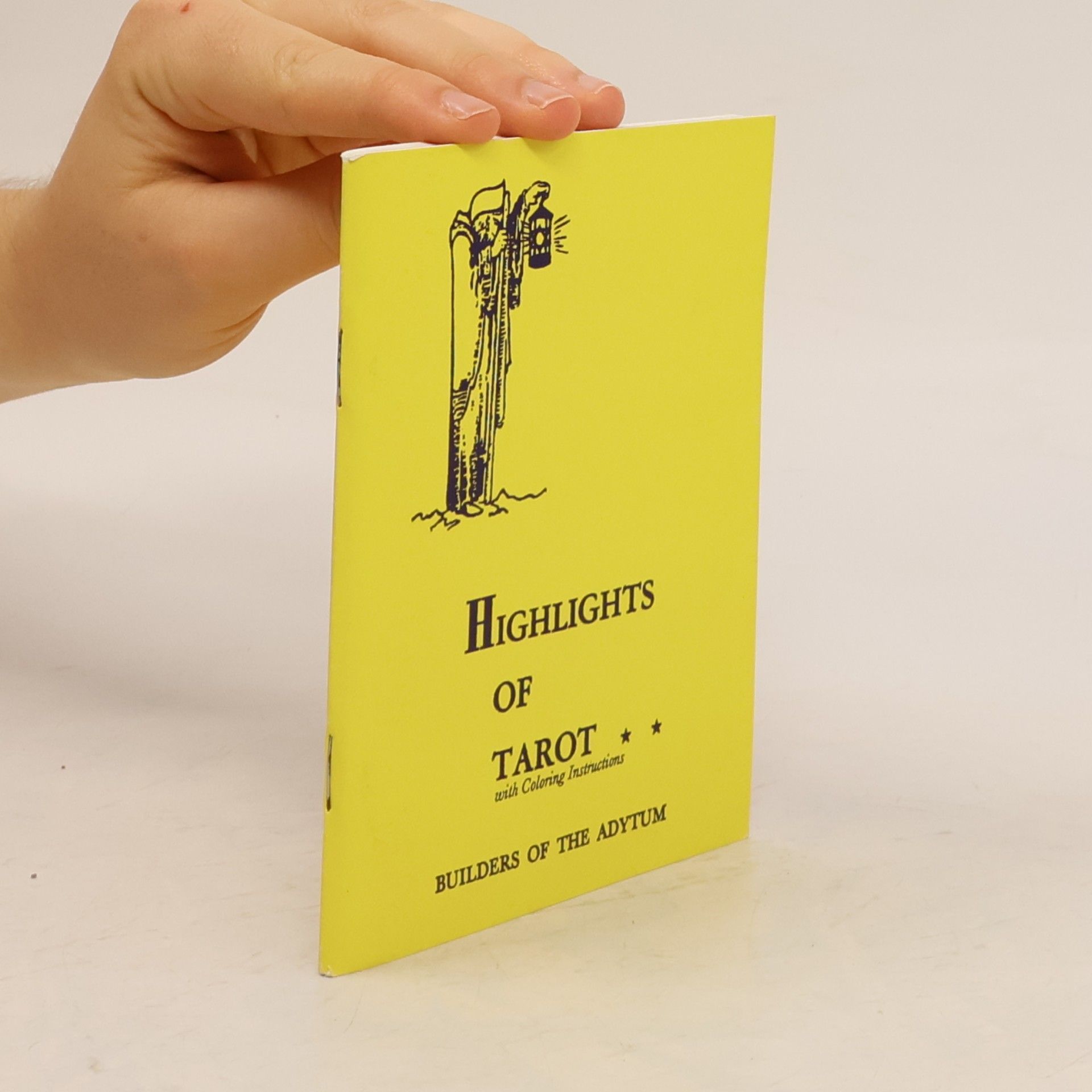 Paul Foster Case Highlights Of Tarot Booklet