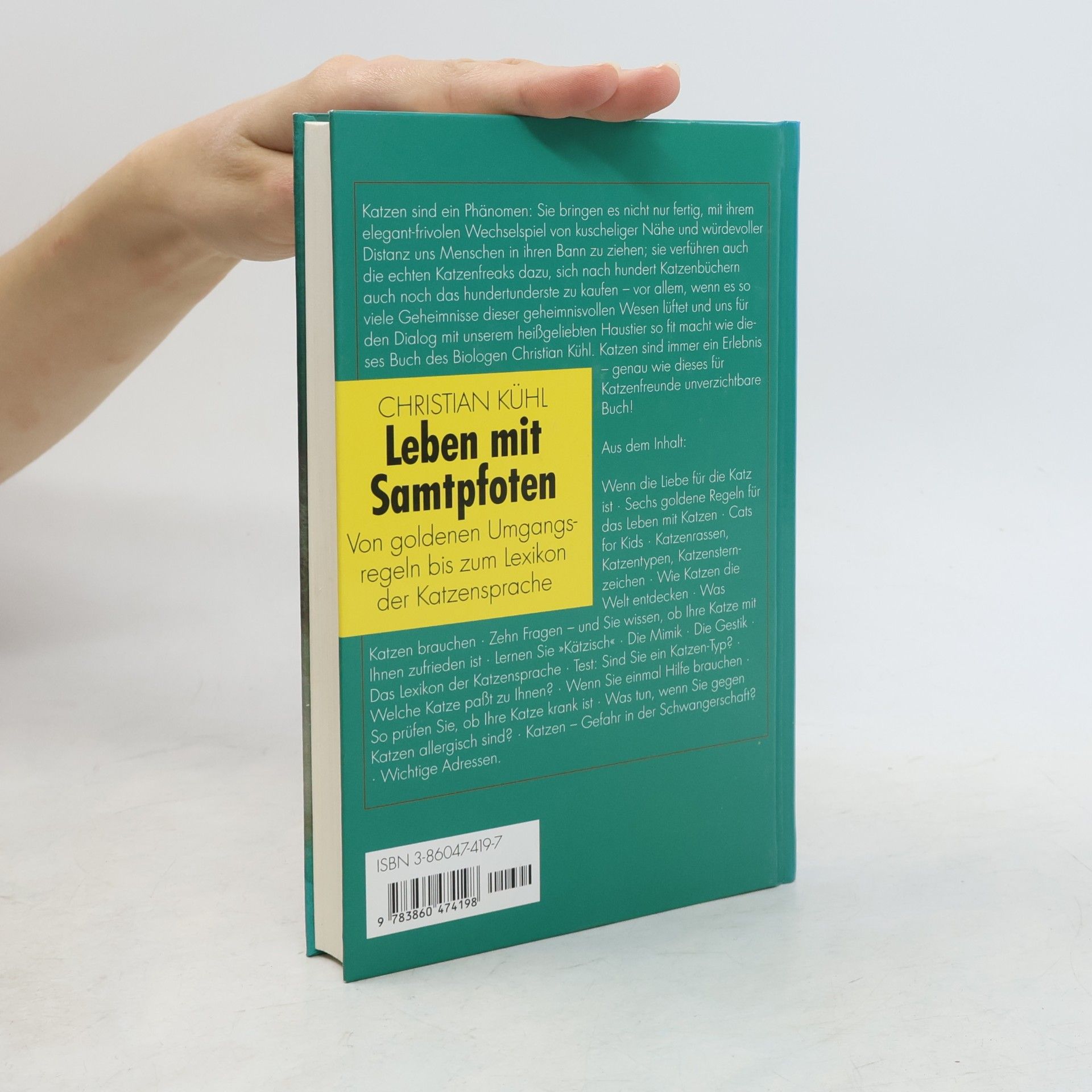 Christian Kühl Leben mit Samtpfoten