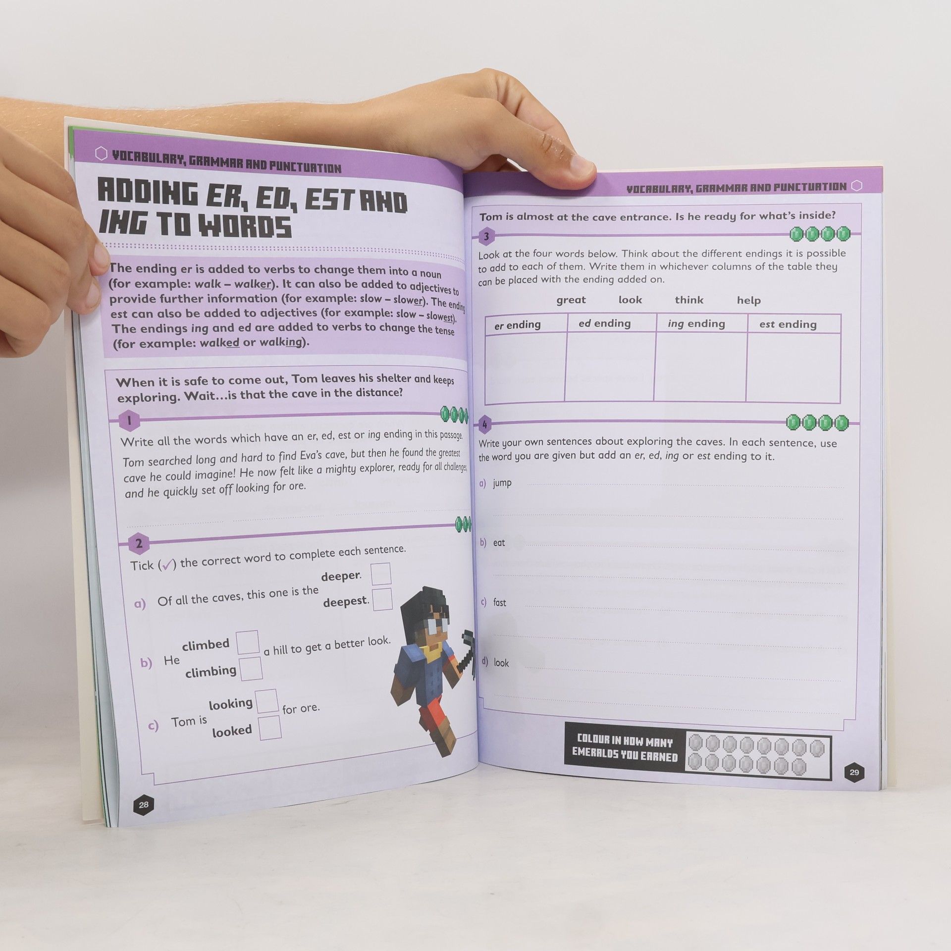 Collins KS1 Minecraft English Ages 5-6