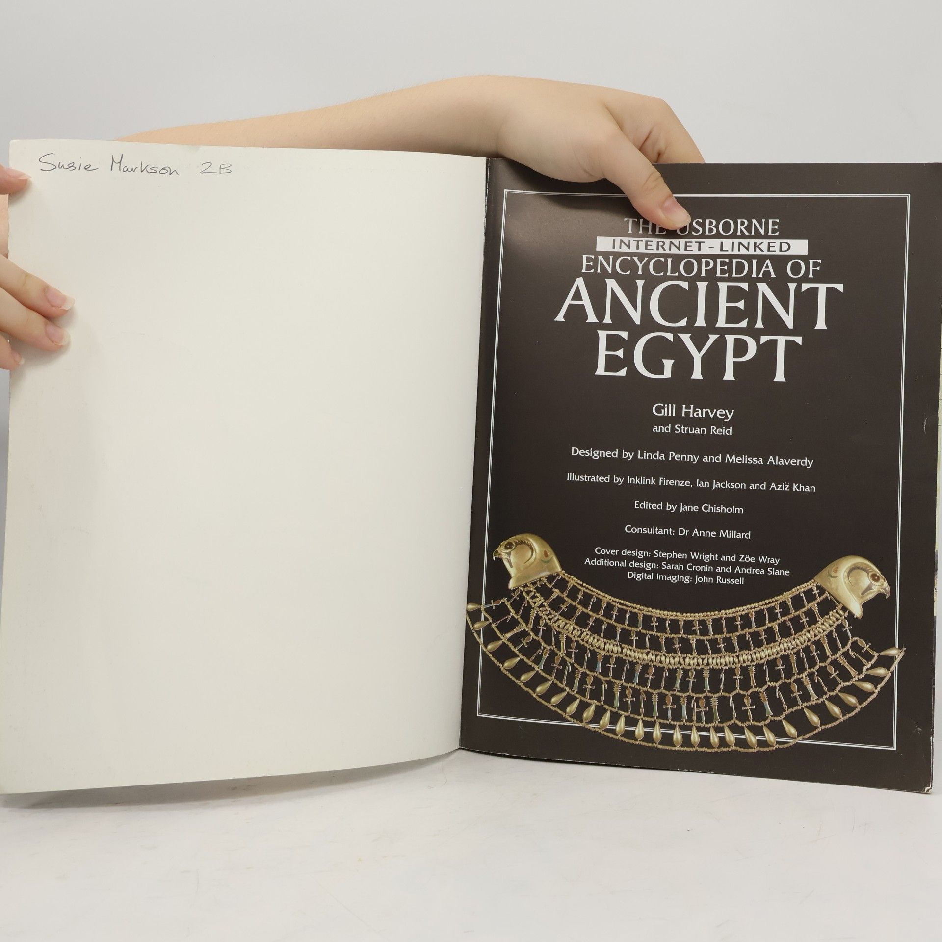Gillian Harvey The Usborne Internet-Linked Encyclopedia of Ancient Egypt