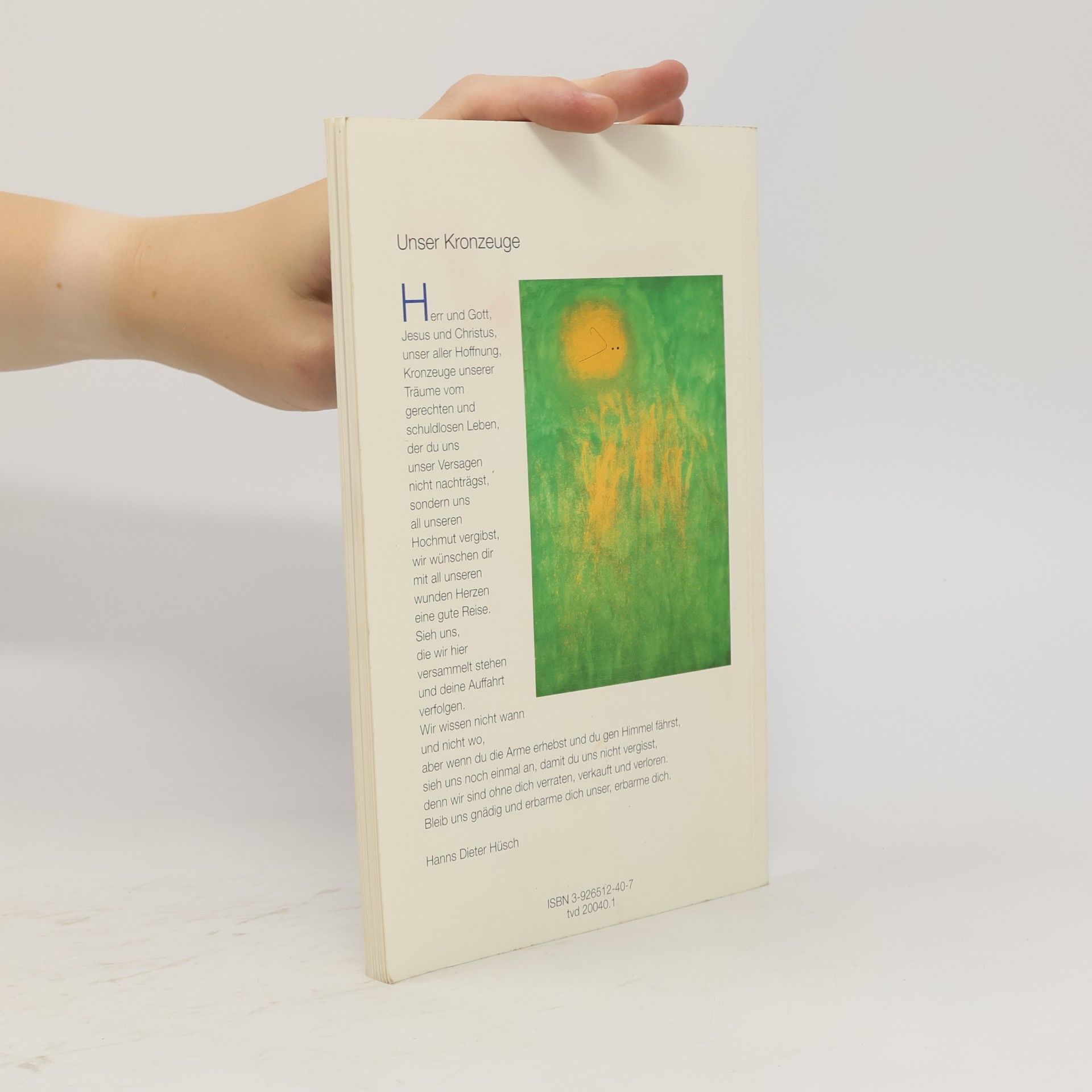 Hanns Hüsch Das kleine Buch zwischen Himmel und Erde