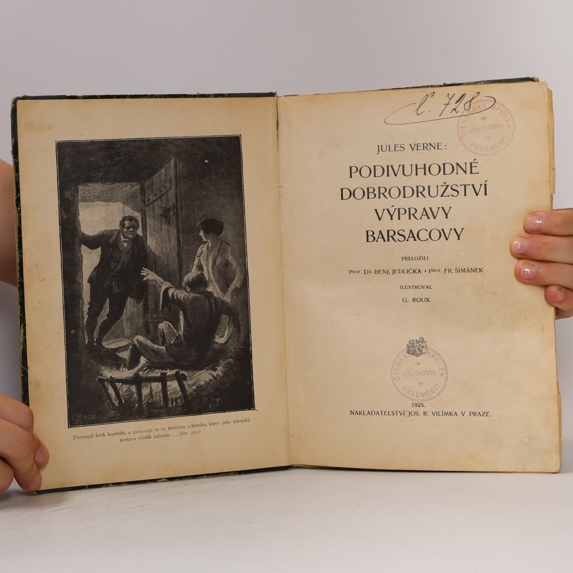Jules Verne Podivuhodná dobrodružství výpravy Barsacovy