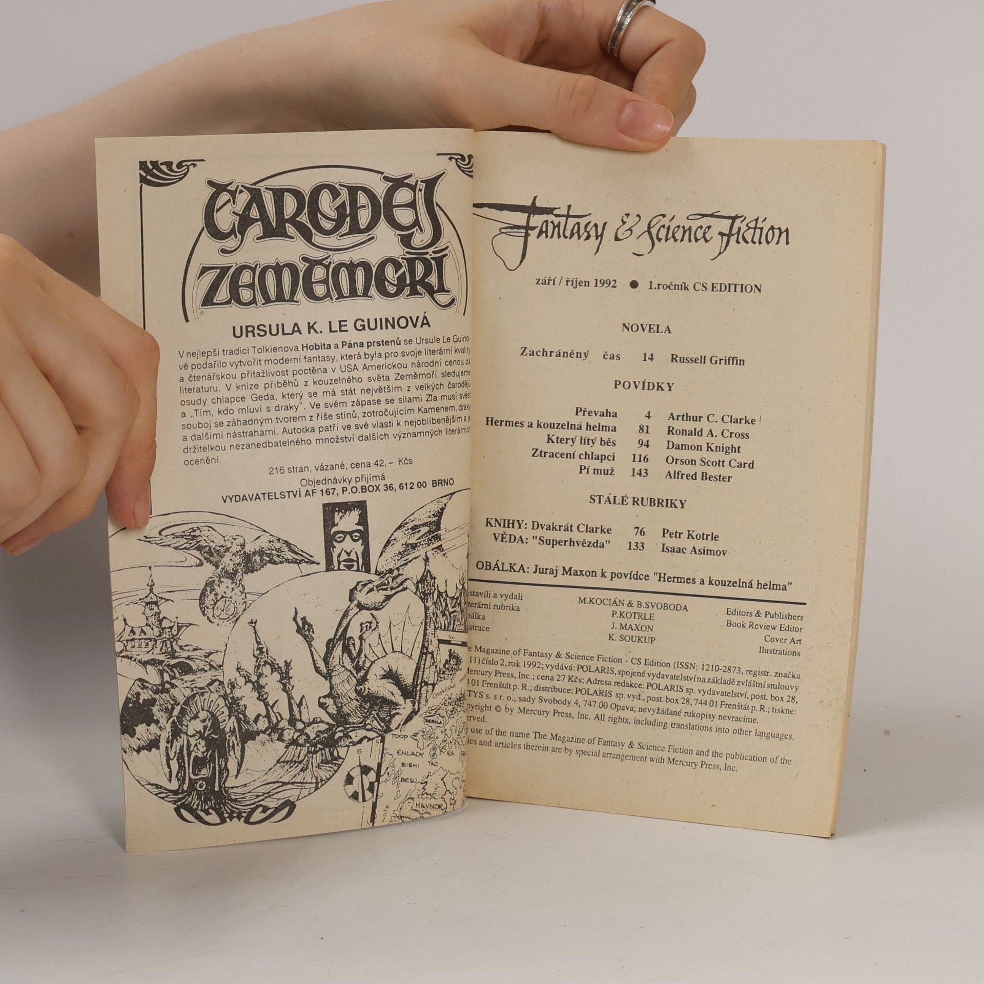 Roger Griffin Fantasy a science fiction. Září-říjen 1992
