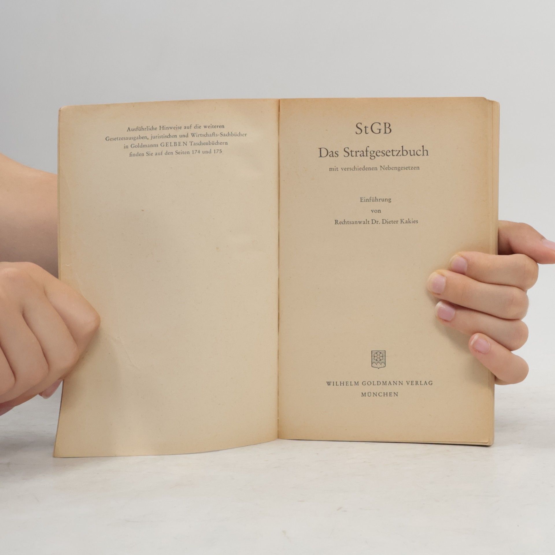 Autorenkollektiv Das Strafgesetzbuch