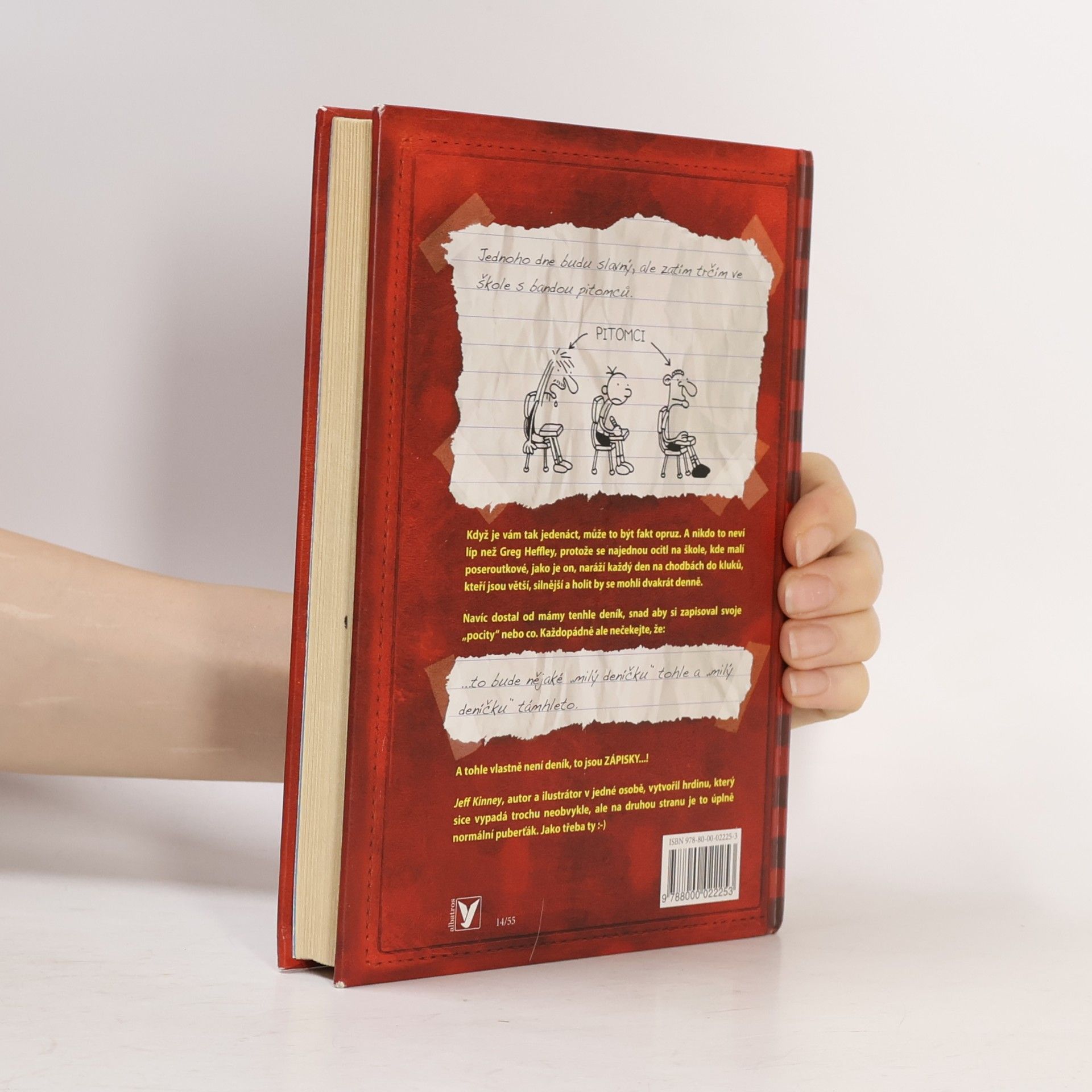 Jeff Kinney Deník malého poseroutky 1