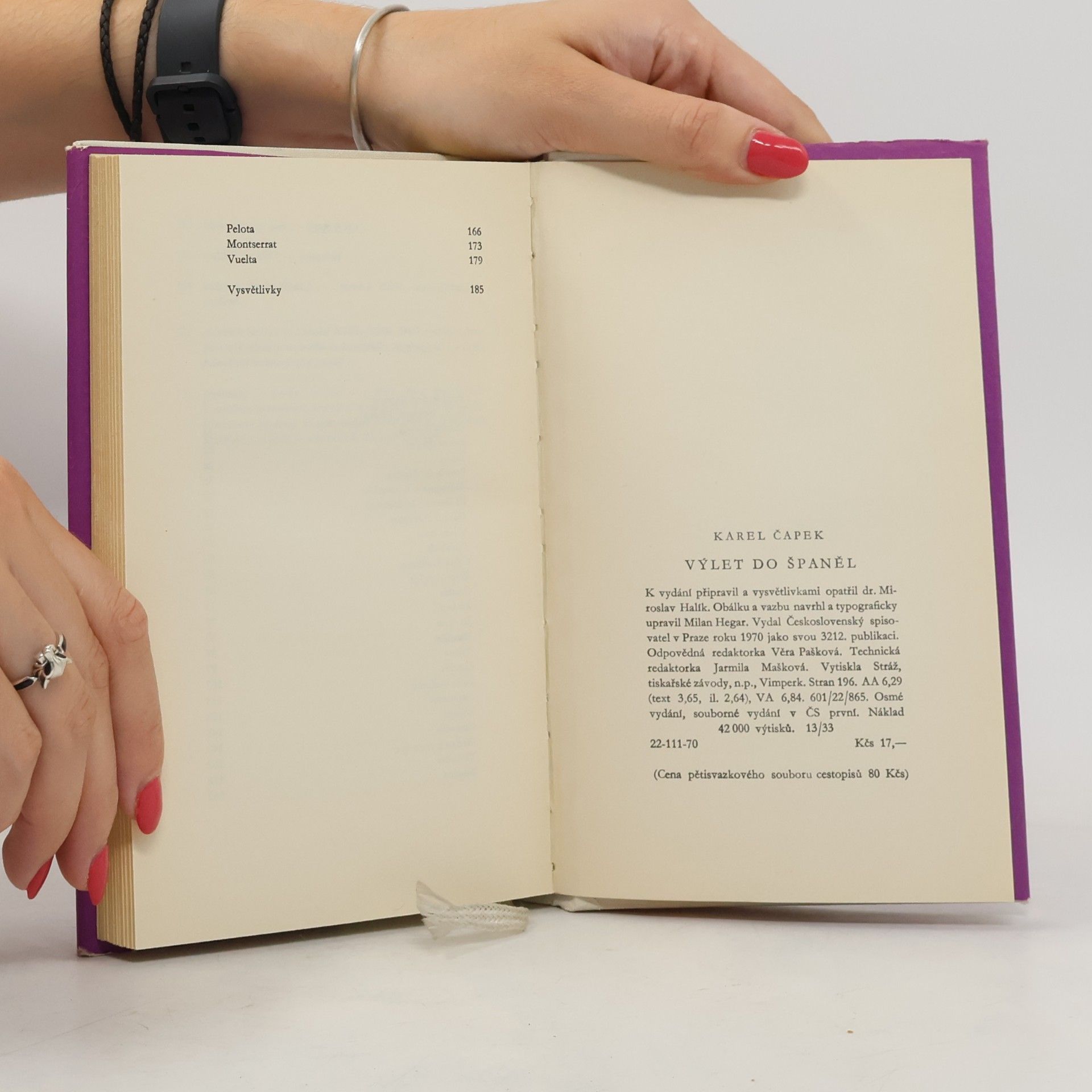 Karel Čapek Výlet do Španěl